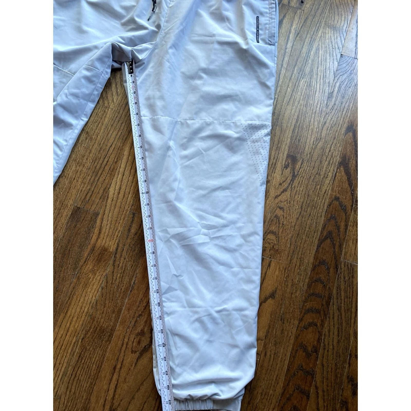 Puma PUMA Porsche Design Sweatpants Mens Large Light Gray Joggers Drawstrings Size US 33 - 3 Thumbnail