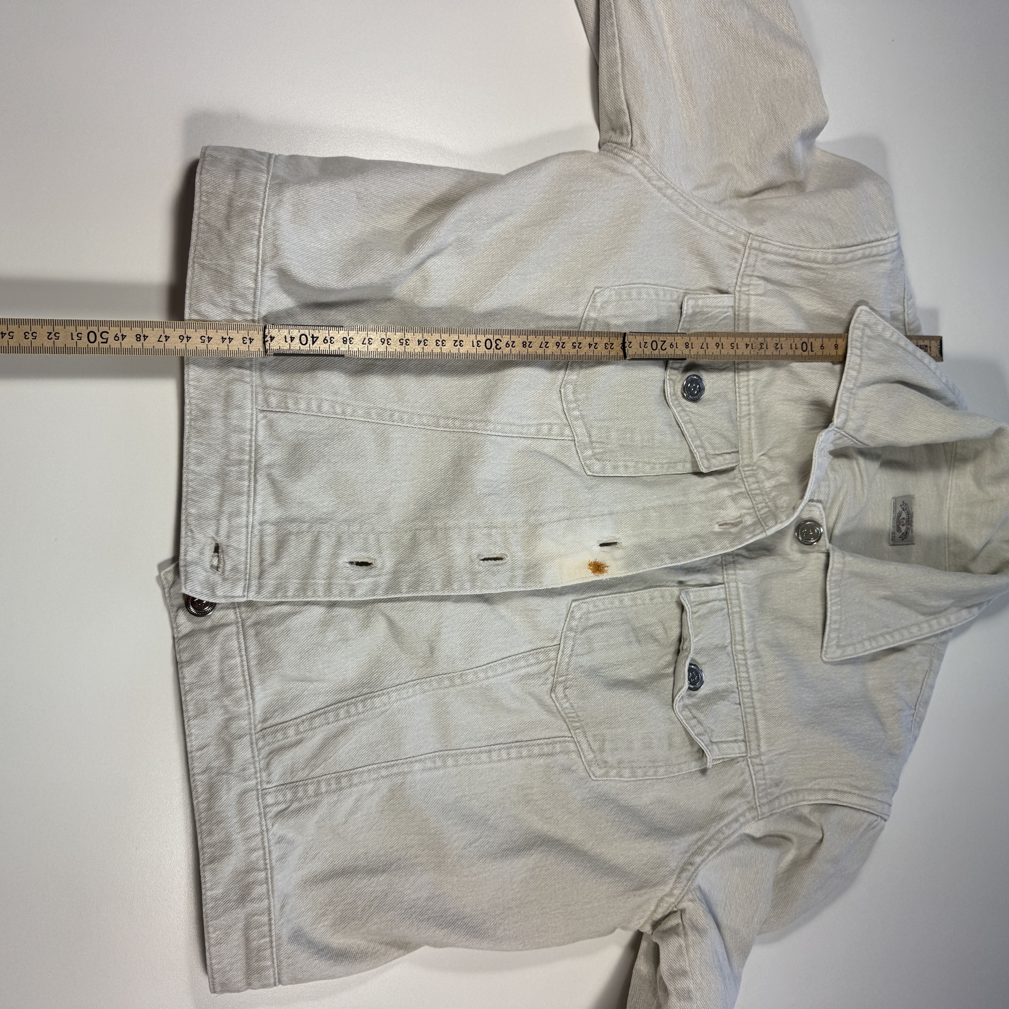 Armani Armani Jean Jacket Size S / US 4 / IT 40 - 8 Thumbnail