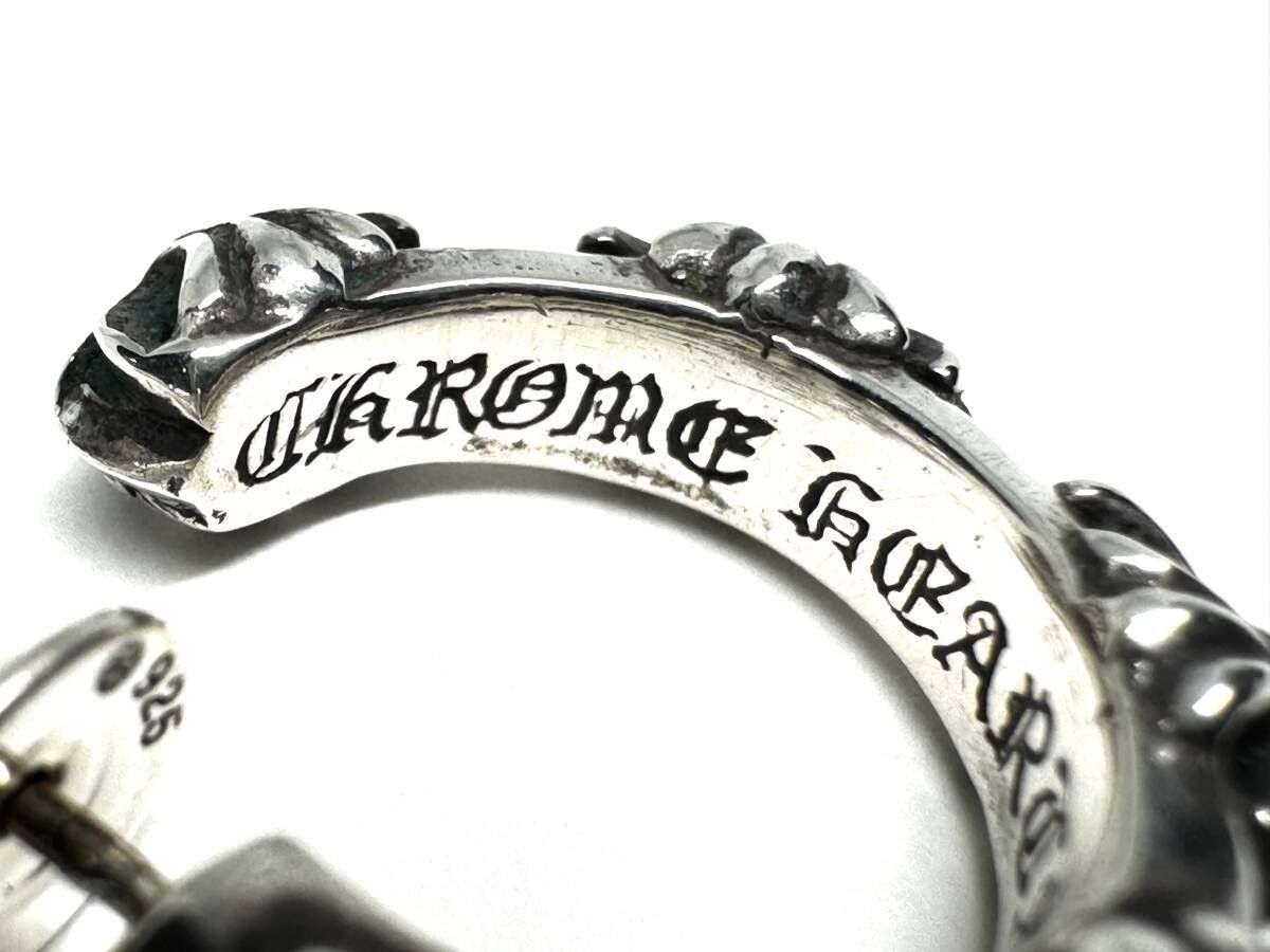 Chrome Hearts chrome hearts Cross Band Hoop earring ytk Size ONE SIZE - 2 Thumbnail