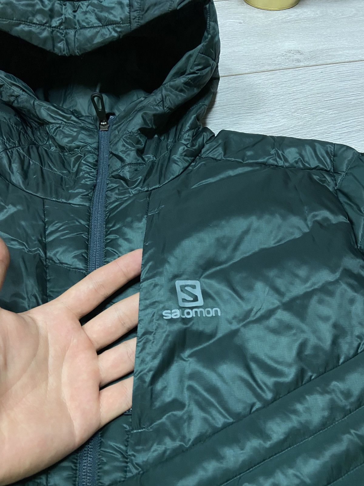 Salomon Salomon puffer zip jacket quilted Size US L / EU 52-54 / 3 - 8 Thumbnail