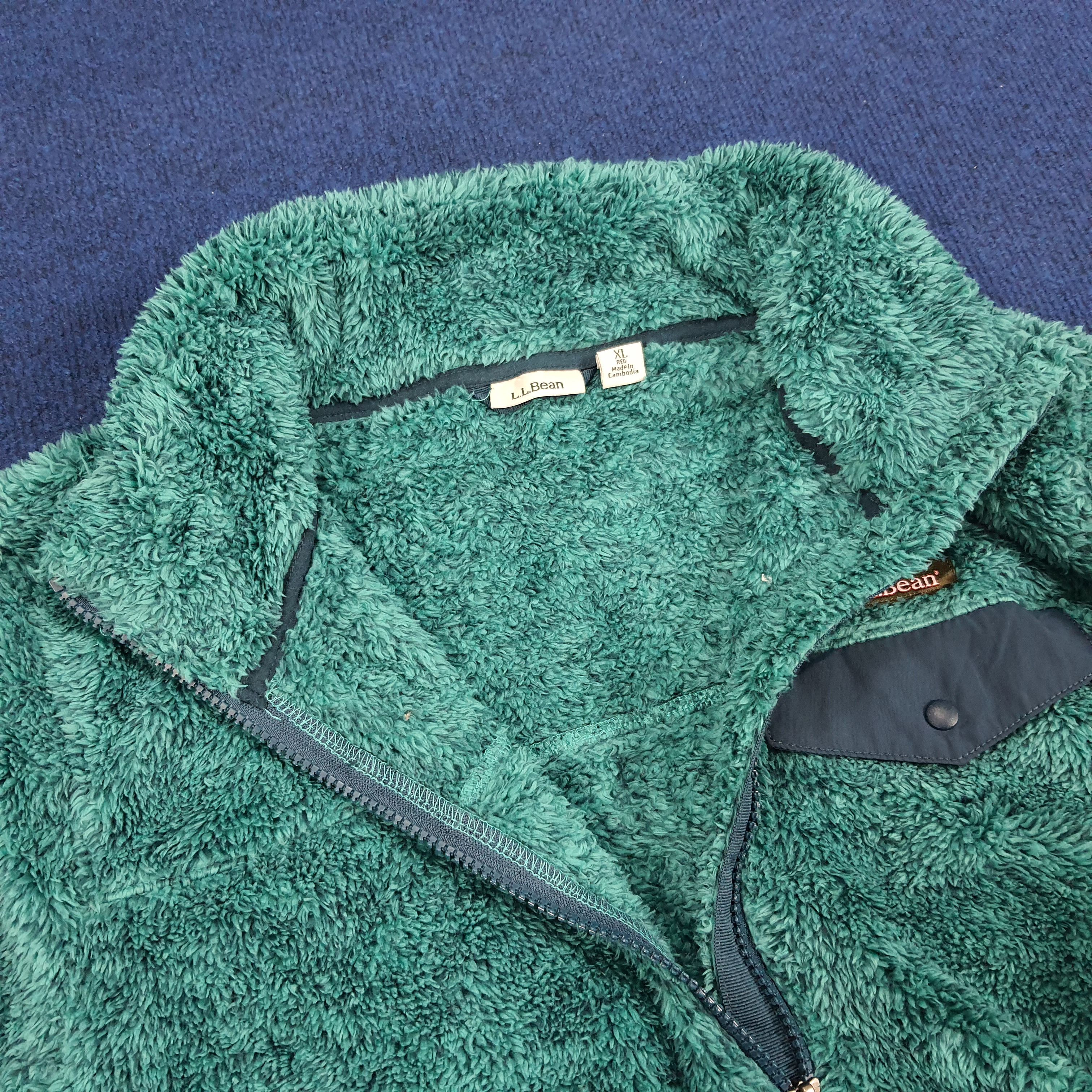 L.L. Bean × Vintage Vintage L.L.Bean Outdoor Winter Fleece Jacket Size US L / EU 52-54 / 3 - 4 Thumbnail