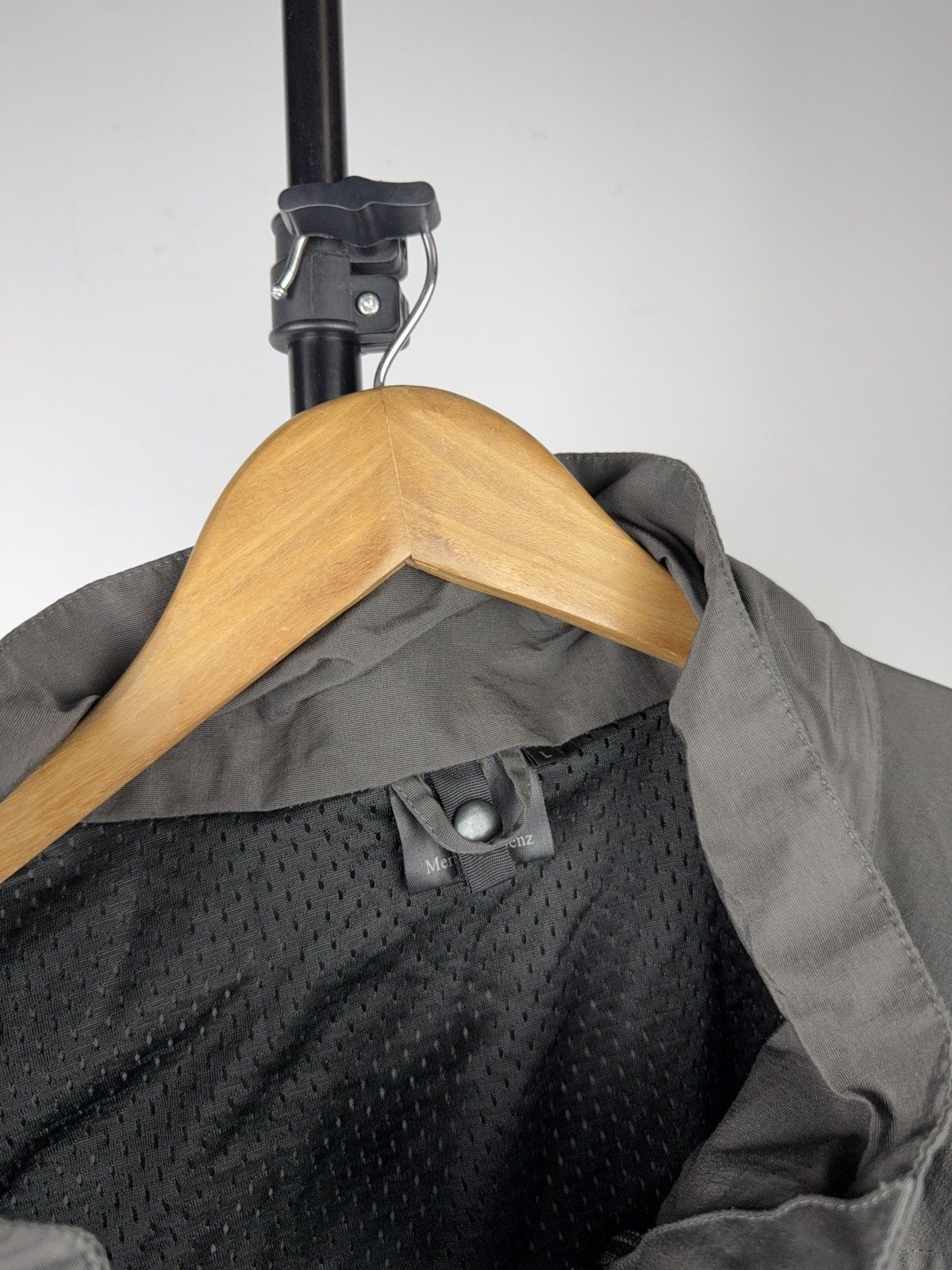 Mercedes-Benz 00s Racing Mercedes Benz Jacket Grey L Y2K Windbreaker Tech Size US L / EU 52-54 / 3 - 12 Thumbnail