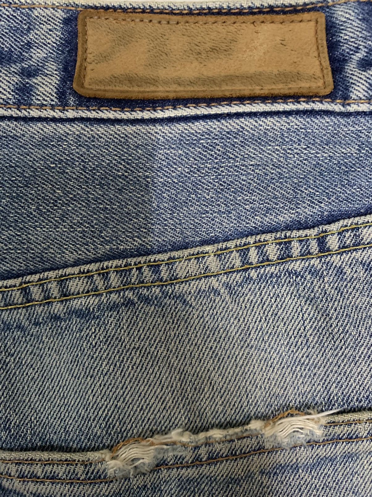 Hysteric Glamour Vintage Spellbound DMG Selvedge Patched Distressed Jeans Size US 32 / EU 48 - 17 Thumbnail