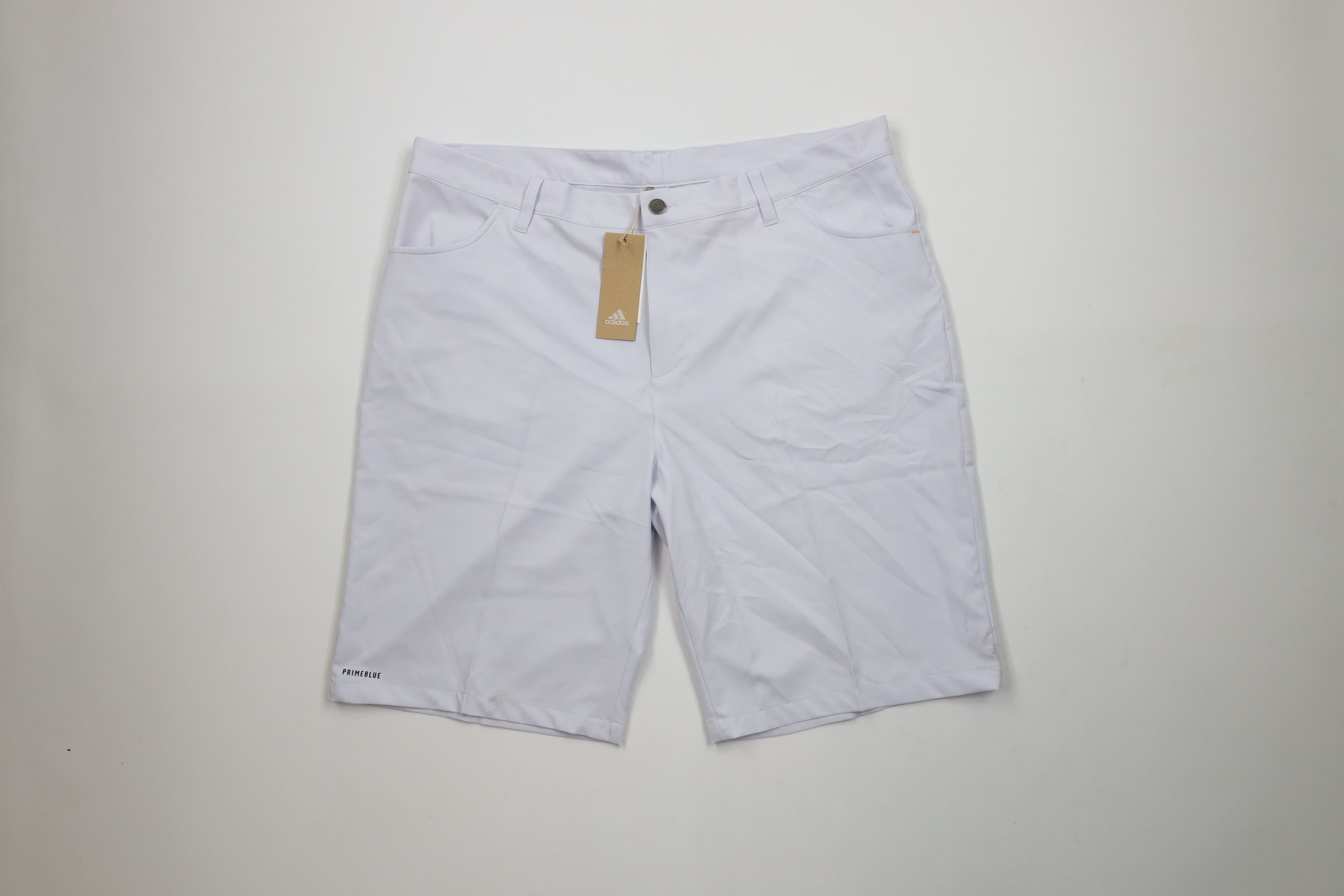 Adidas × Vintage New Adidas Primeblue Front Golfing Golf Chino Shorts Gray Size US 38 / EU 54 - 1 Thumbnail