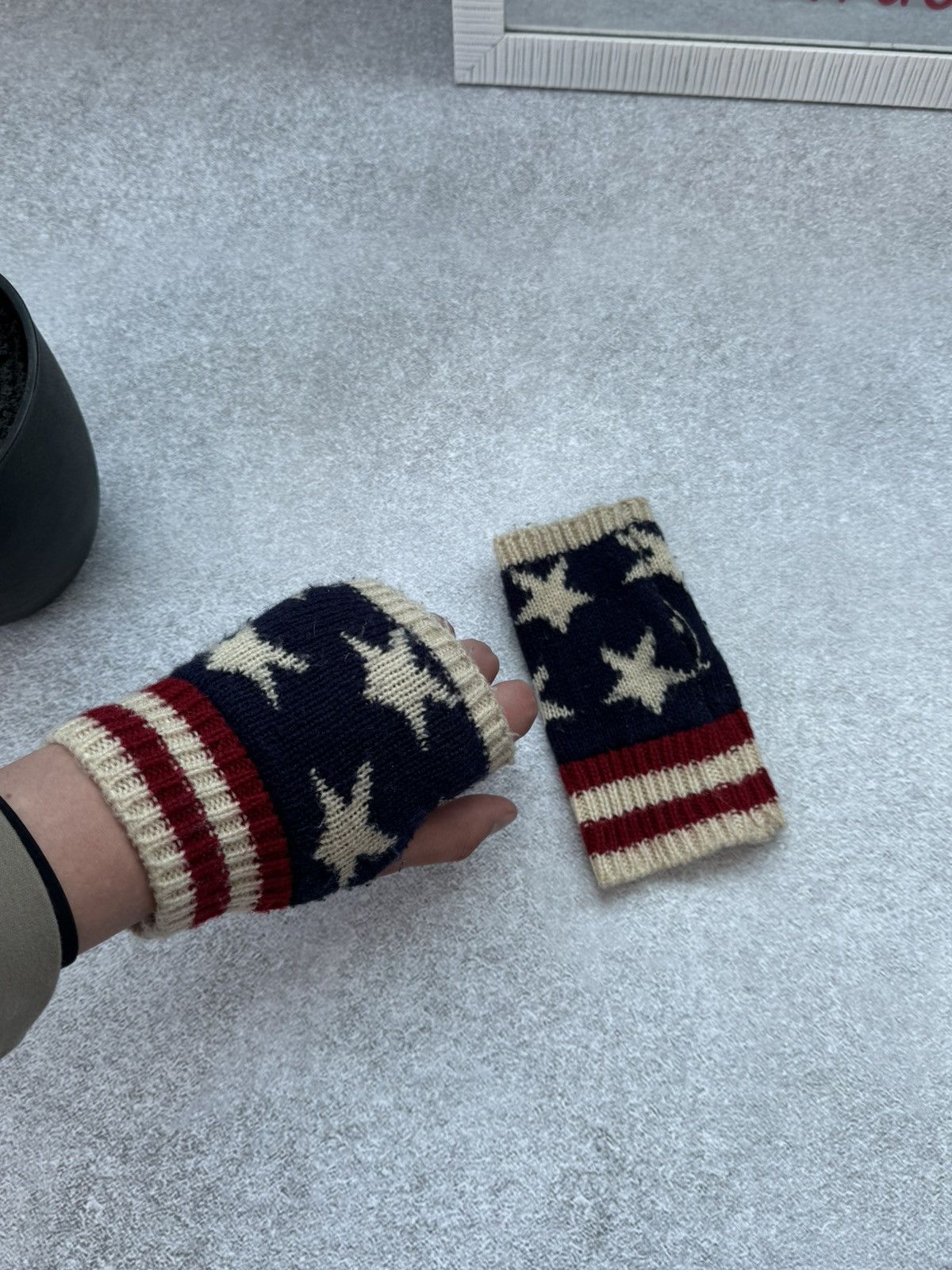 Polo Ralph Lauren Polo Ralph Lauren Rare American Flag USA Fingerless gloves Size ONE SIZE - 6 Thumbnail
