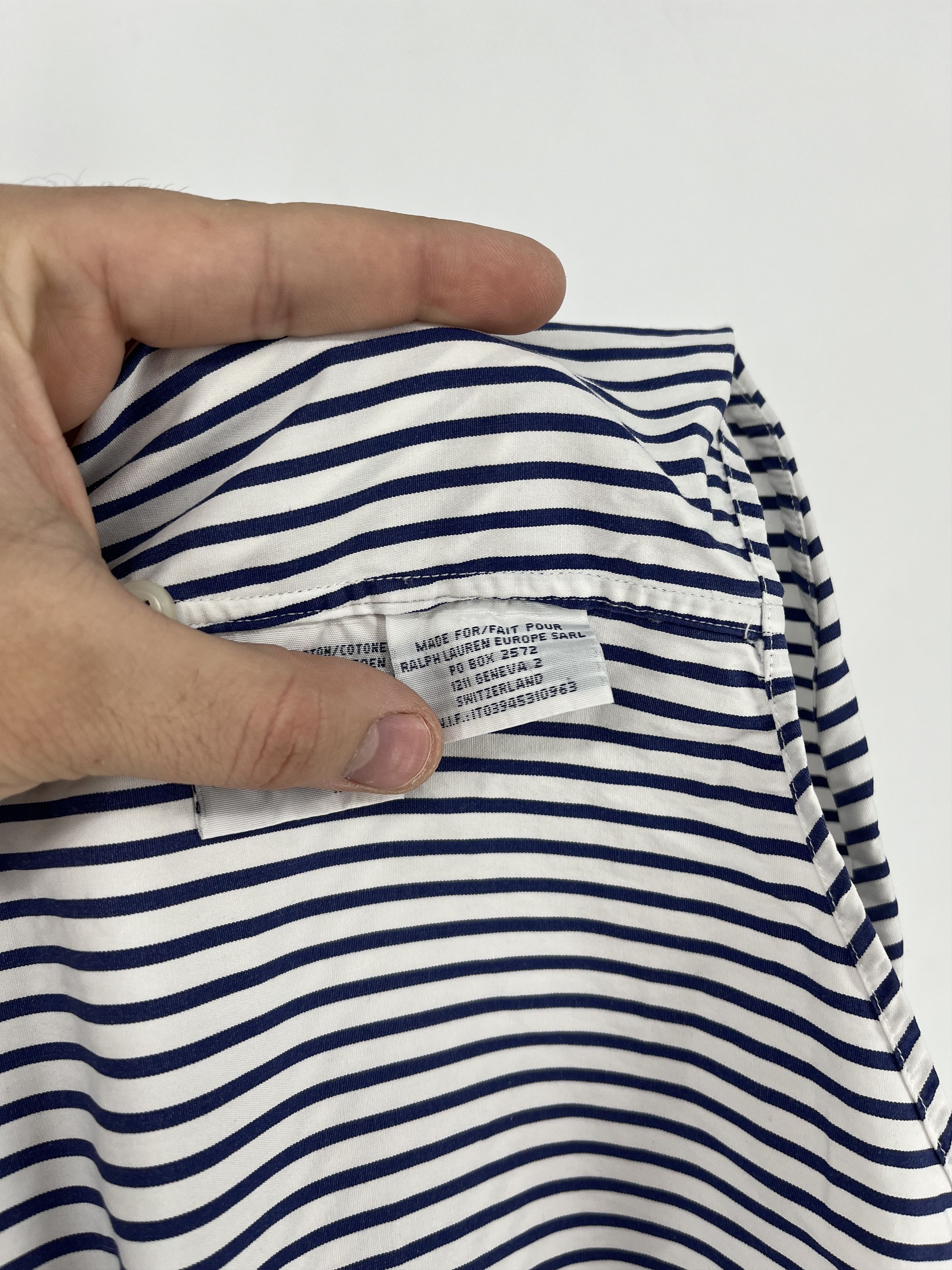 Polo Ralph Lauren Vintage striped shirt polo Ralph Lauren size S rare Size US S / EU 44-46 / 1 - 17 Thumbnail