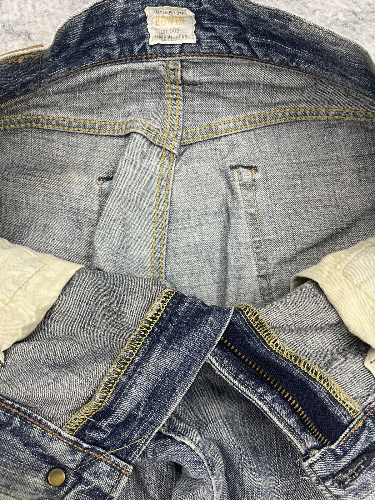Edwin Vintage Edwin 505zx Selvedge Denim s21 Size US 32 / EU 48 - 6 Thumbnail