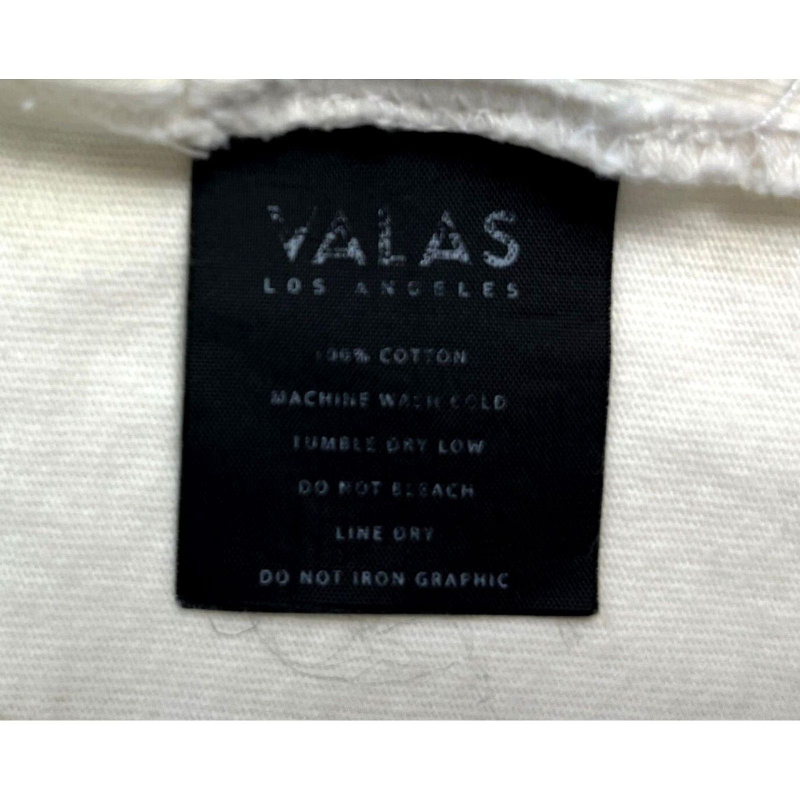 Vintage Valas Los Angeles United Smiley Tee Unisex Ivory M T-Shirt Women Crew Neck Short Sleeve Cotton Modern City Decade 90s Mens Womens Size M / US 6-8 / IT 42-44 - 6 Thumbnail