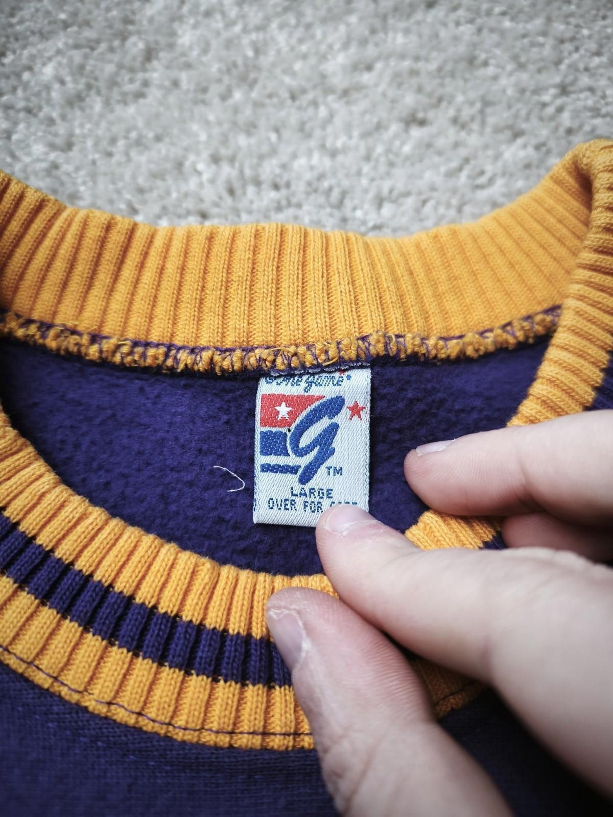The Game Vintage Lakers Sweatshirt The Game 90s Embroided L Large Size ONE SIZE - 3 Thumbnail