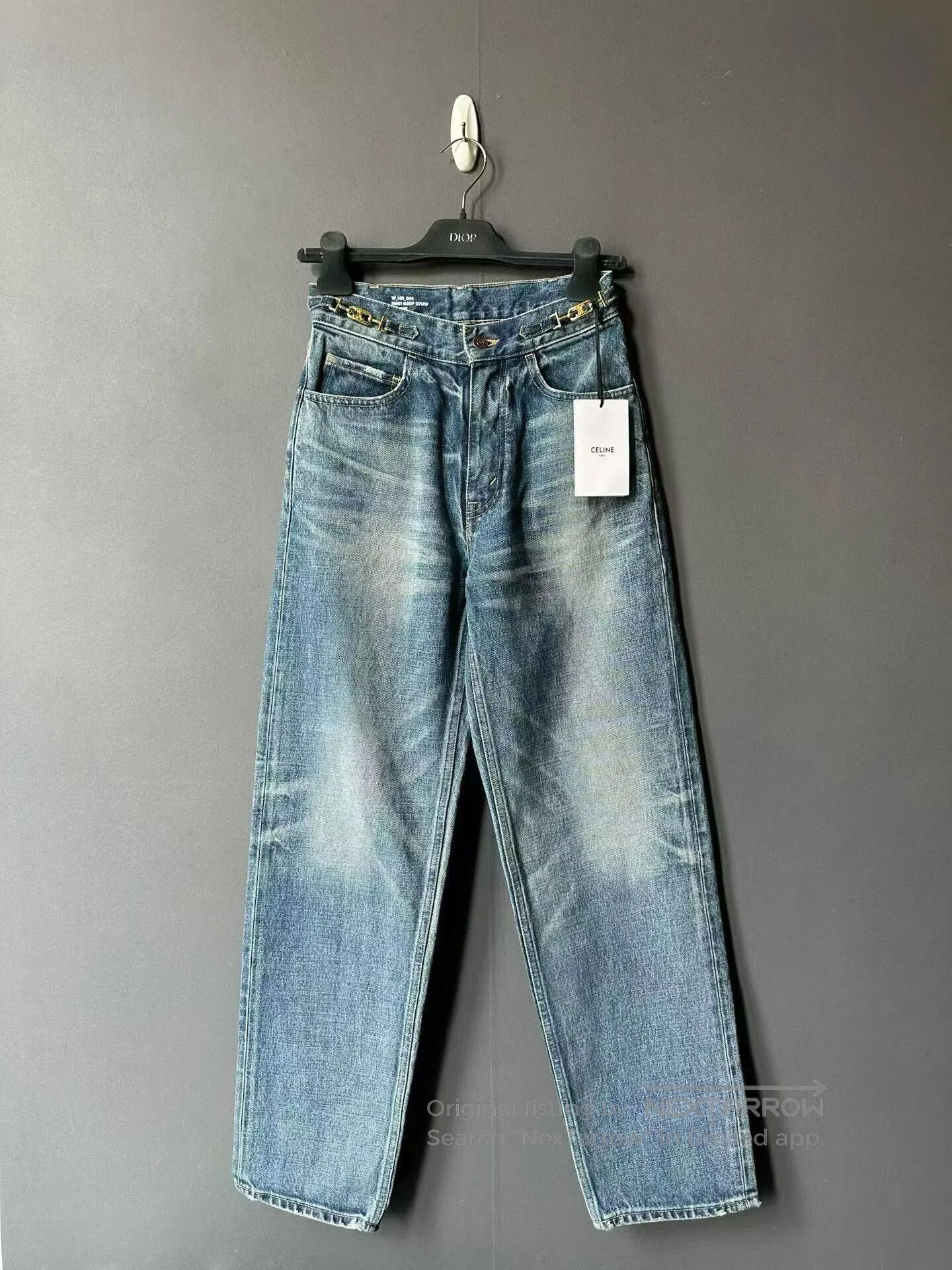 Celine Margaret Triomphe Jeans.