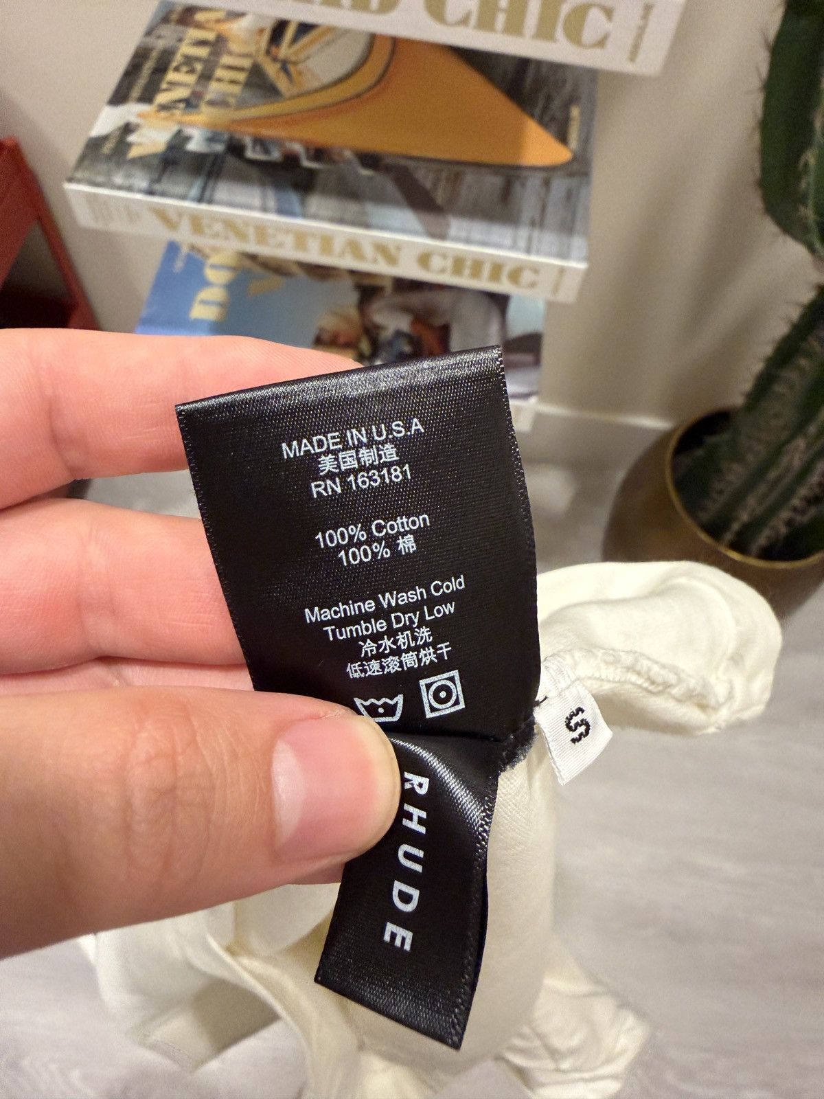 Rhude Rhude tee Size US S / EU 44-46 / 1 - 5 Thumbnail
