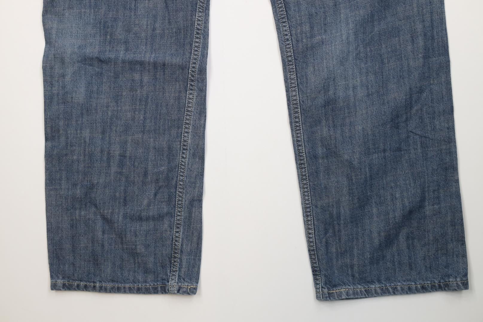 Levi's Vintage Y2K Levis 569 Chambray Loose Straight Wide Leg Jeans Size US 34 / EU 50 - 14 Thumbnail