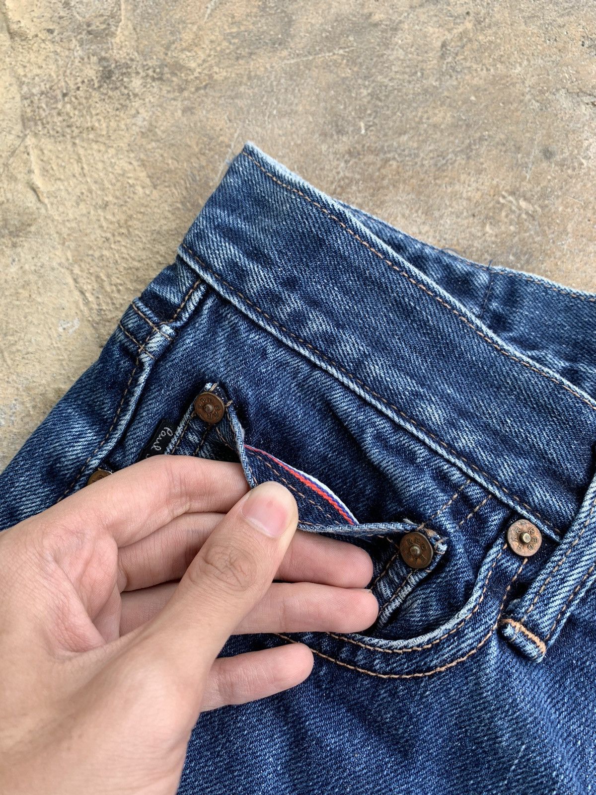 Japanese Brand × Paul Smith Red Ear Paul Smith Red Ear Selvedge Distressed Denim Size US 32 / EU 48 - 10 Thumbnail