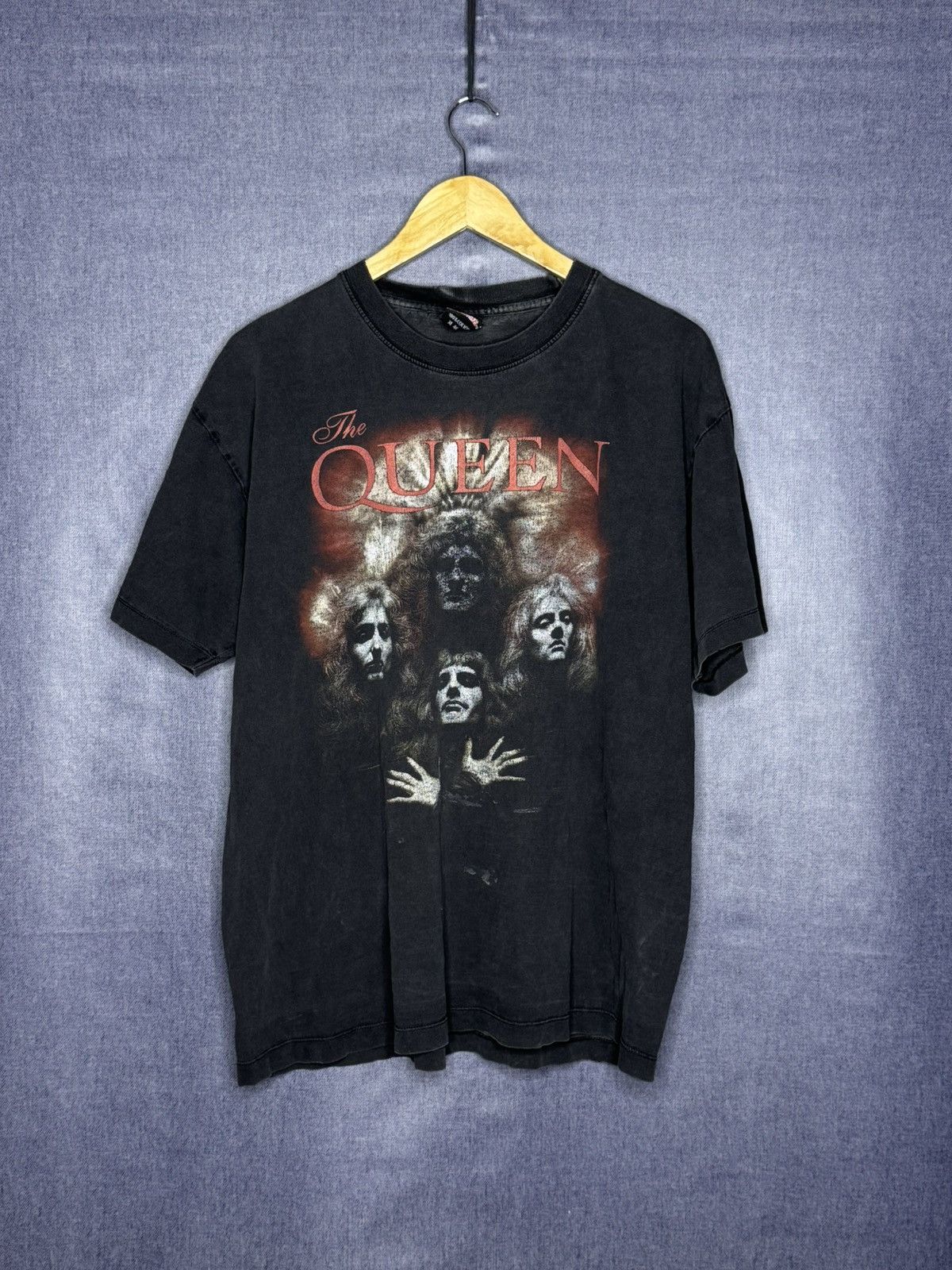 Vintage Vintage Queen T Shirt Rock@Tees Retro Band Freddie Mercury Size US XL / EU 56 / 4 - 2 Thumbnail