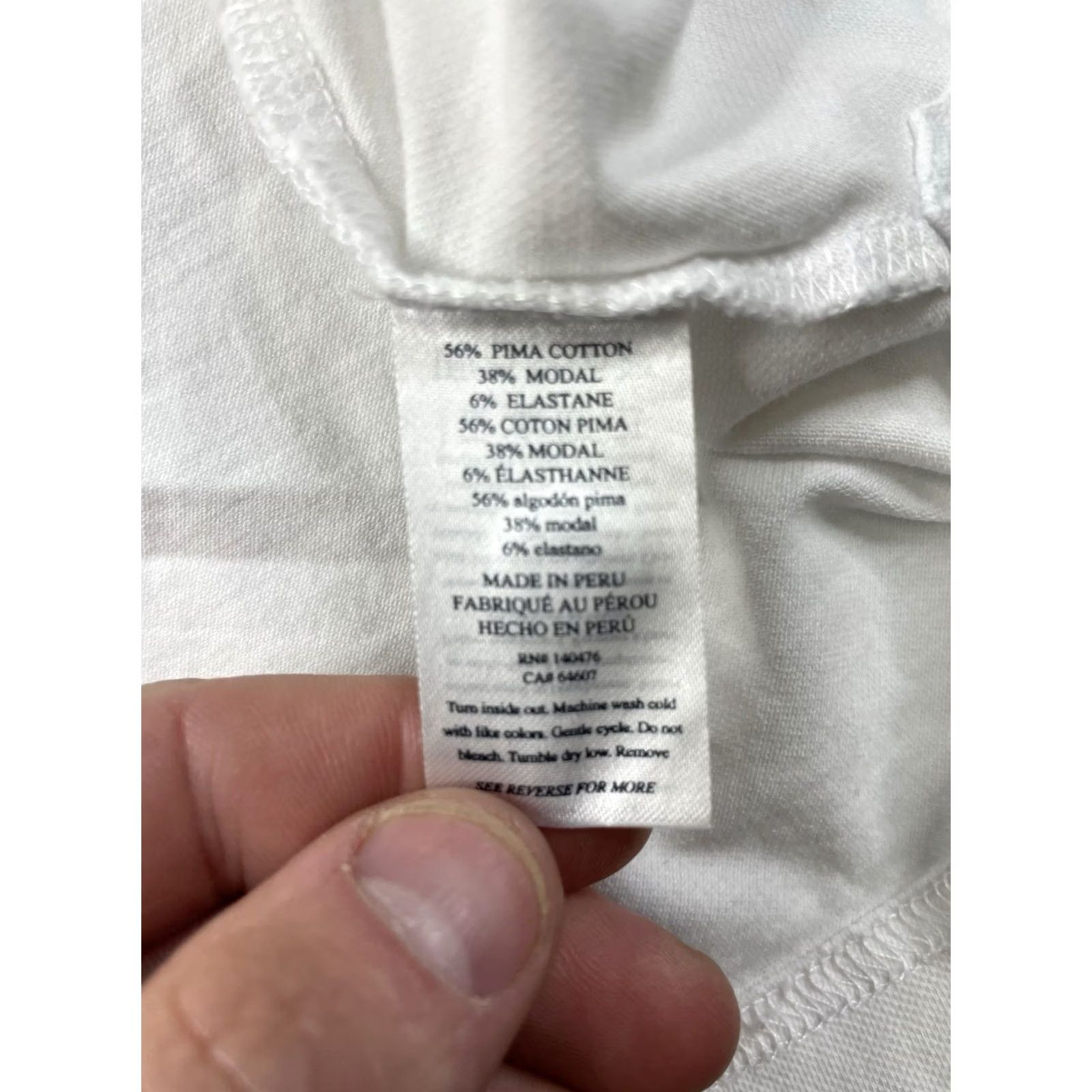 Faherty Faherty Polo Shirt Mens 2XLT White Lightweight Stretch Casual Golf Shirt Mens Size US XXL / EU 58 / 5 - 6 Thumbnail