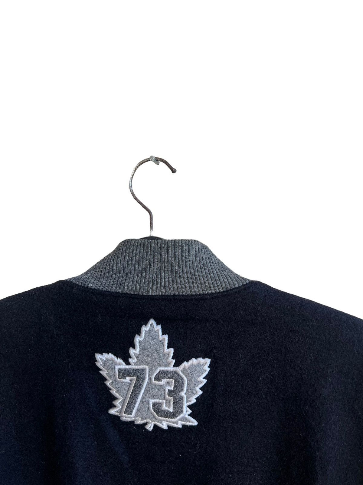 Roots Vintage ROOTS Spell Out Varsity Teddy Jacket Wool Size US XXL / EU 58 / 5 - 16 Thumbnail