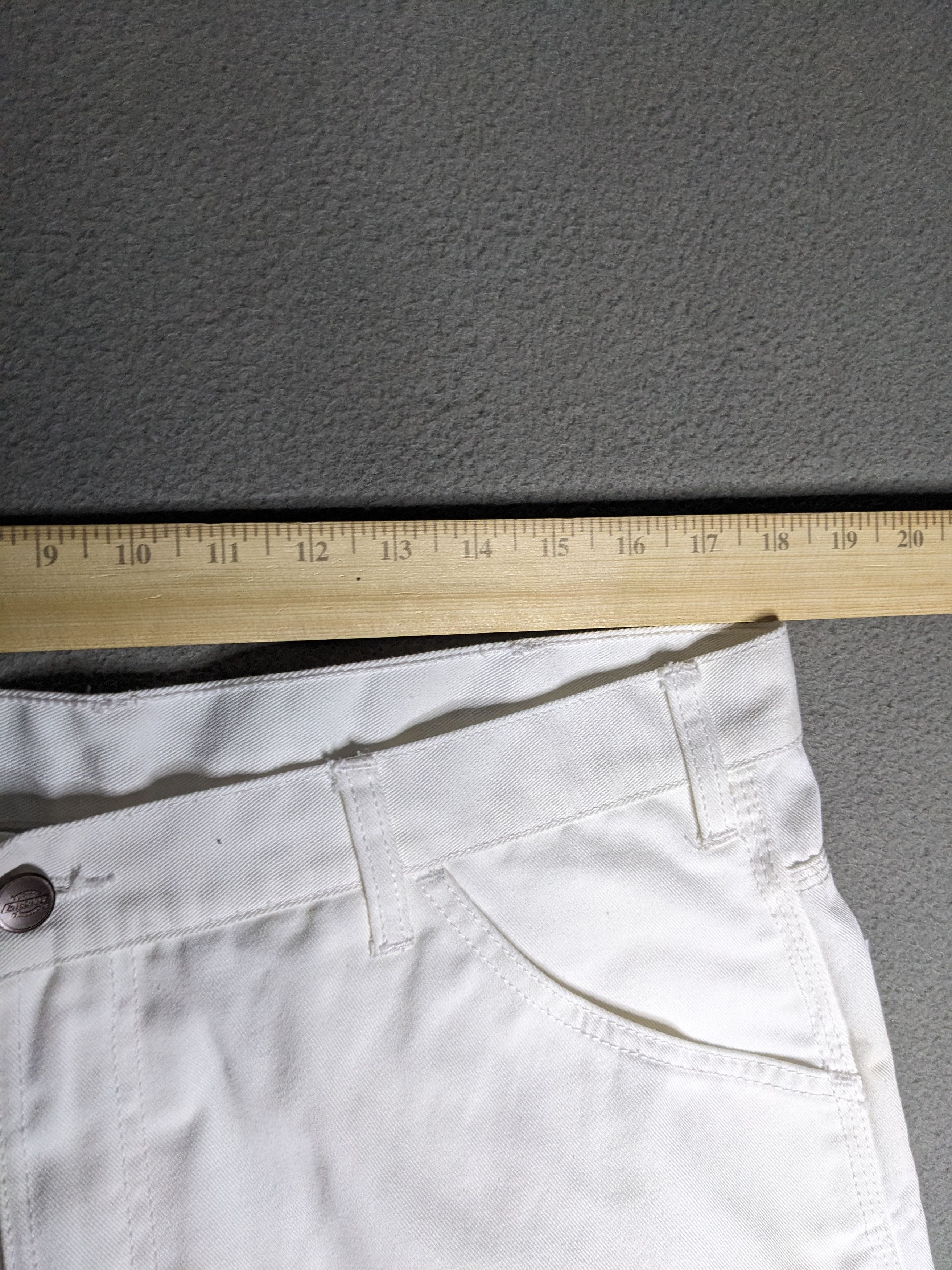 Dickies Dickies Double Knee Carpenter Pants 36x30 White Workwear Size US 36 / EU 52 - 11 Thumbnail