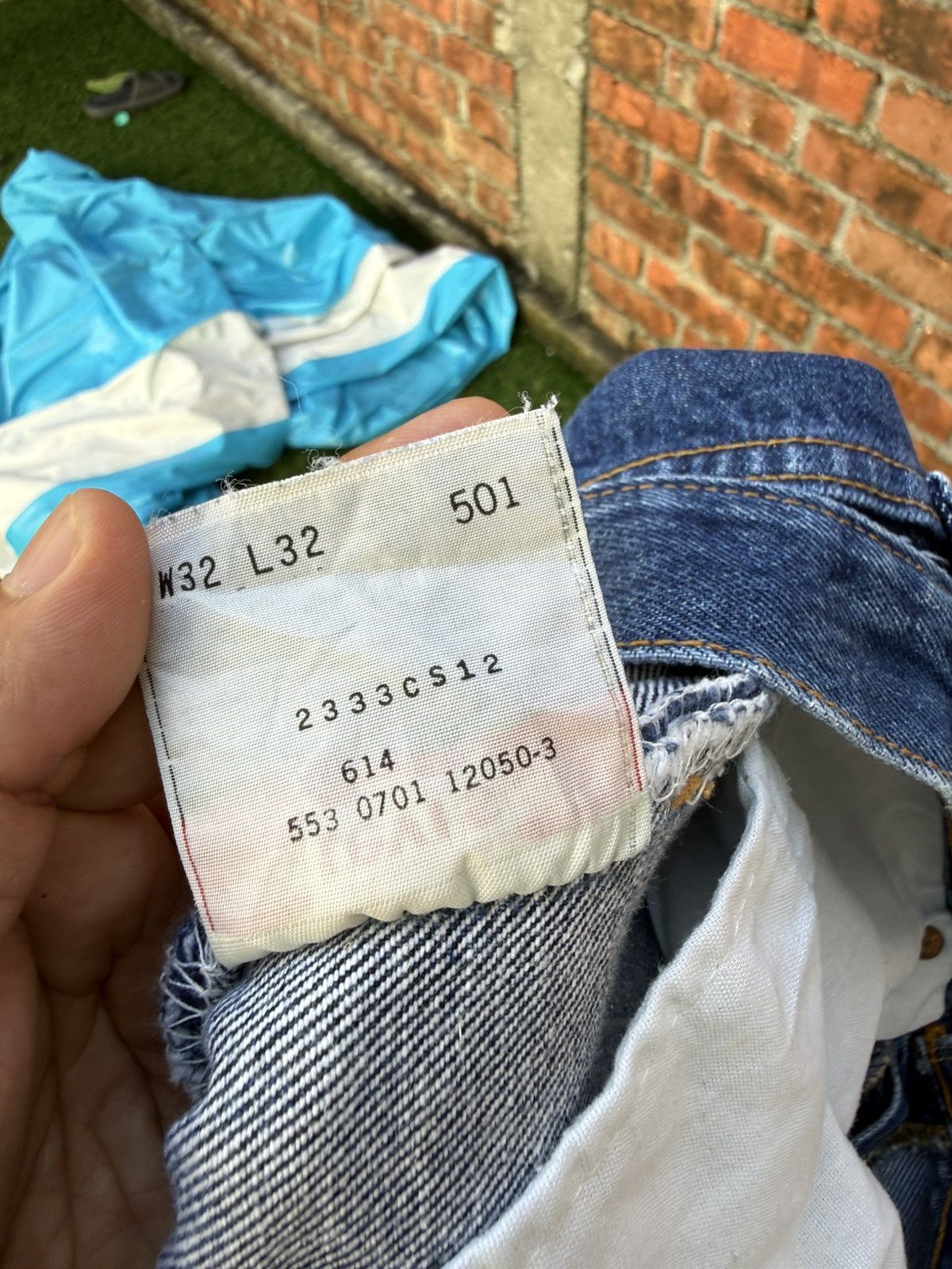 Levi's Vintage Clothing W31x29.5 Vintage levi’s 501 90s made in USA Size US 31 - 7 Thumbnail