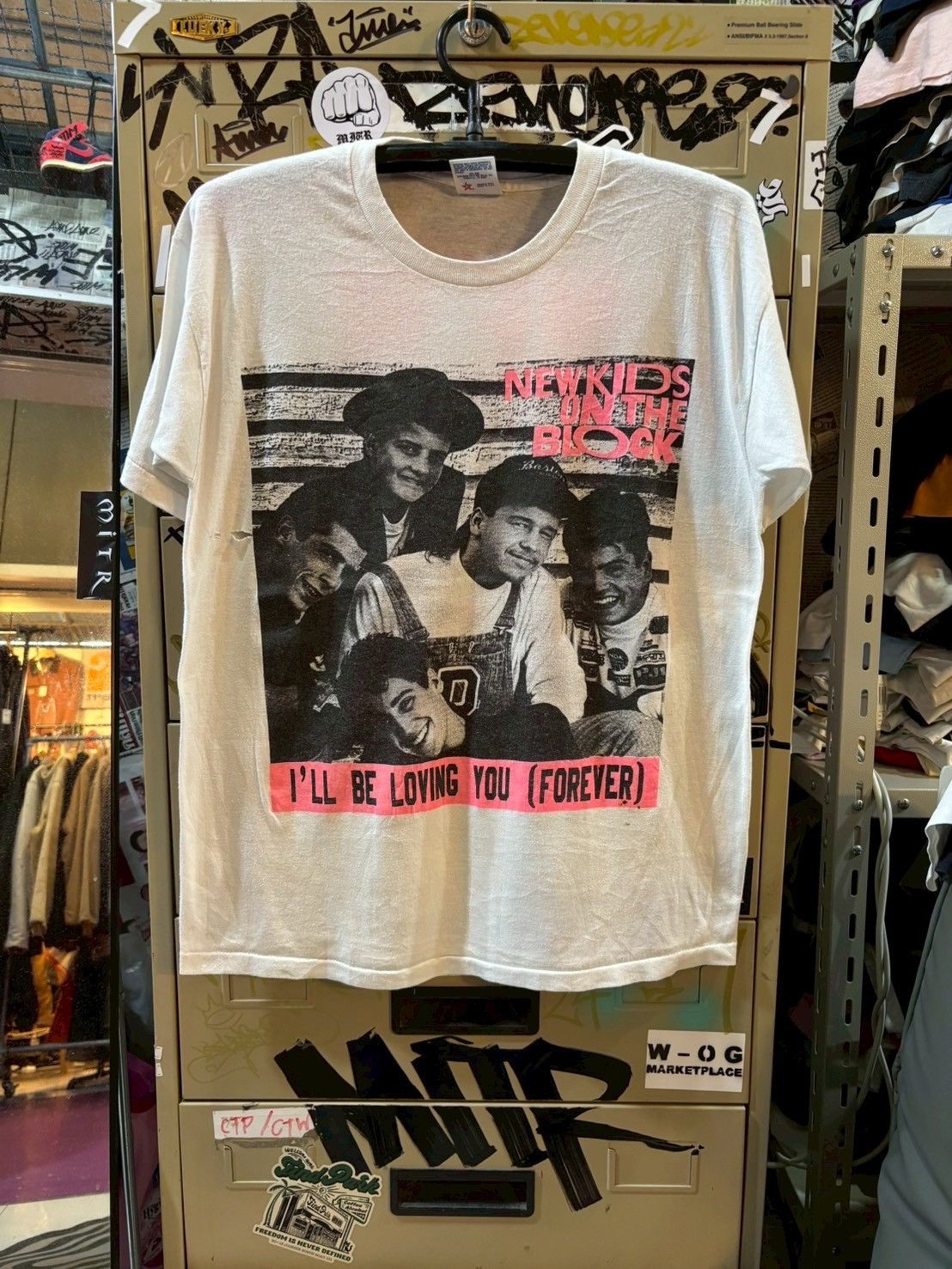 Band Tees New kids on the block T shirt 1980’s Size US L / EU 52-54 / 3 - 1 Thumbnail