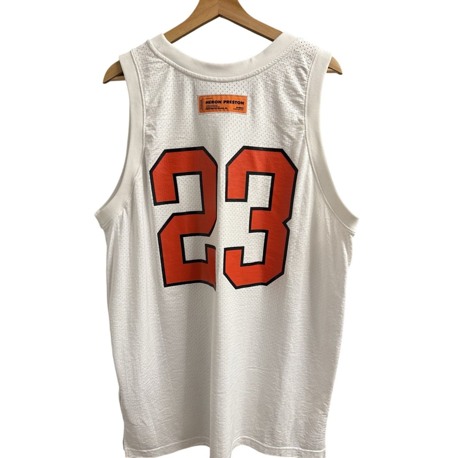 Heron Preston Heron State Preston Basketball Jersey #23 Size US XL / EU 56 / 4 - 3 Thumbnail