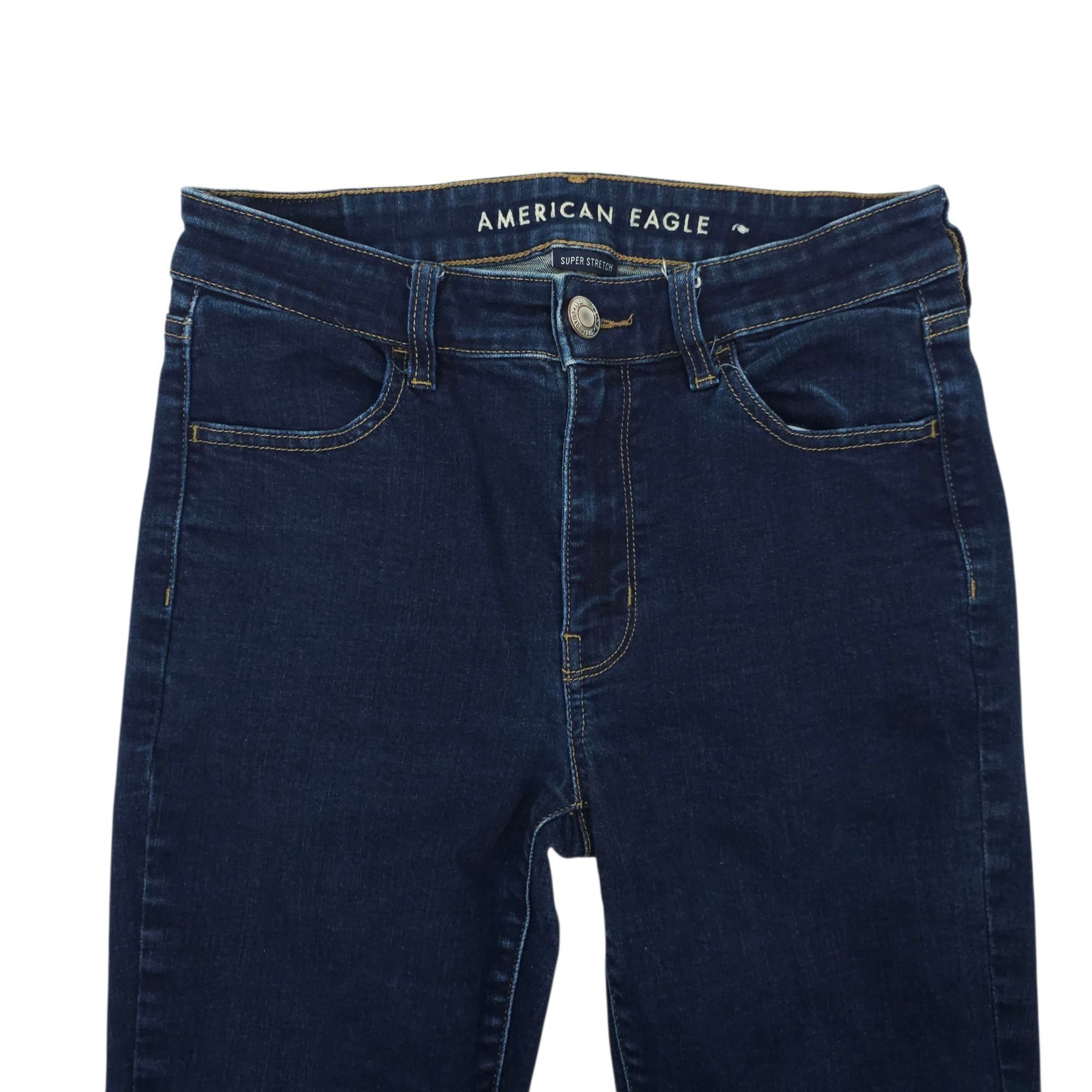 American Eagle Outfitters American Eagle Super Stretch Hi Rise Jegging Womens 8 Denim Size 30" / US 8 / IT 44 - 9 Thumbnail