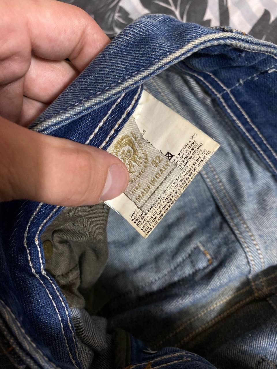 Diesel × Vintage Crazy Vintage Diesel Industries Baggy Denim Jeans Y2K Size US 32 / EU 48 - 3 Thumbnail