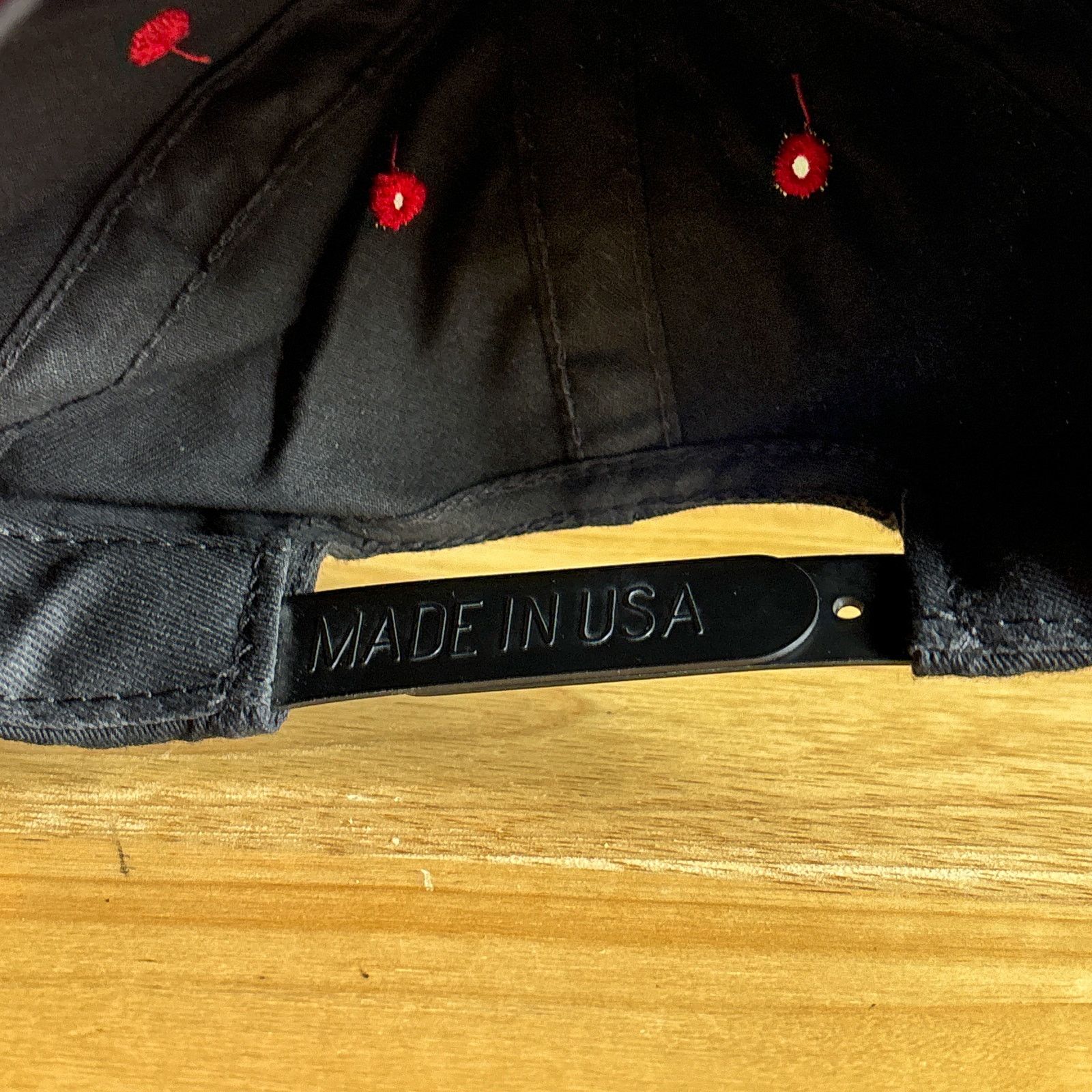 Coca Cola Vintage Enjoy Coca-Cola Soda Black Red 90s USA Snapback Hat Size ONE SIZE - 9 Thumbnail