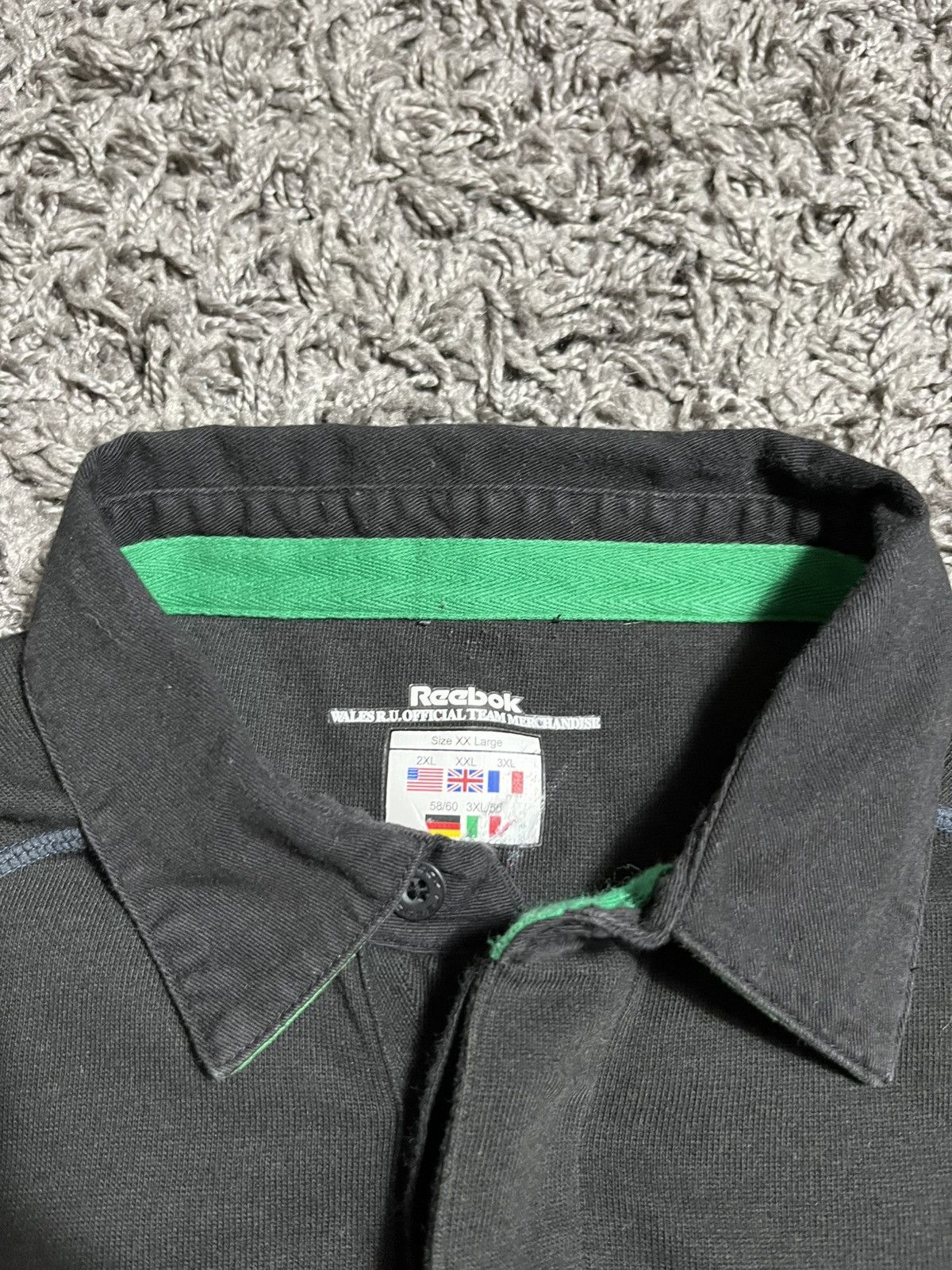 Reebok REEBOK VINTAGE Y2K WALES 2002/04 PLAY DRY SOCCER SHIRT Size US XXL / EU 58 / 5 - 3 Thumbnail