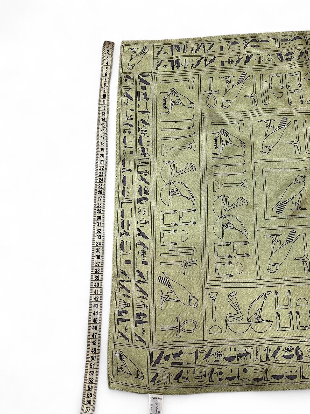 Other Egyptian Print Silk Scarf The Met Vintage Museum Collectible Size ONE SIZE - 13 Thumbnail