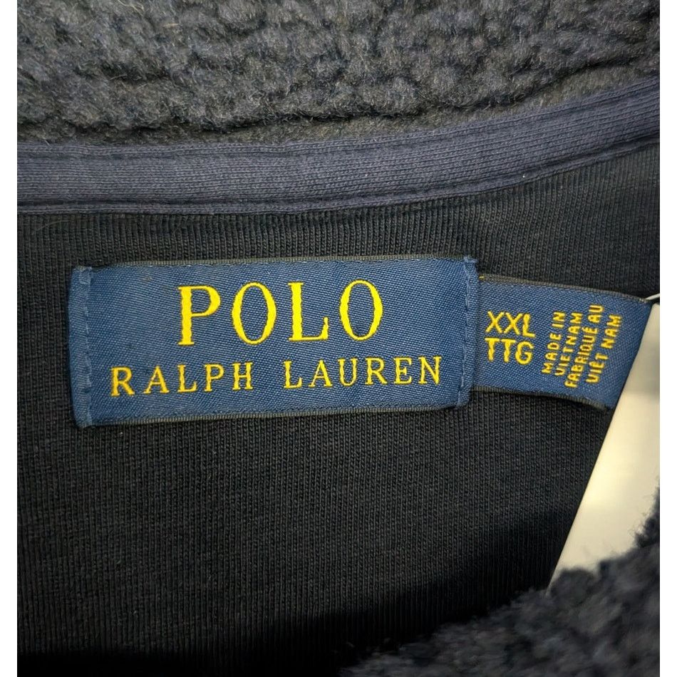 Polo Ralph Lauren Polo Ralph Lauren Navy Blue fleece full zip jacket Size US XXL / EU 58 / 5 - 2 Thumbnail