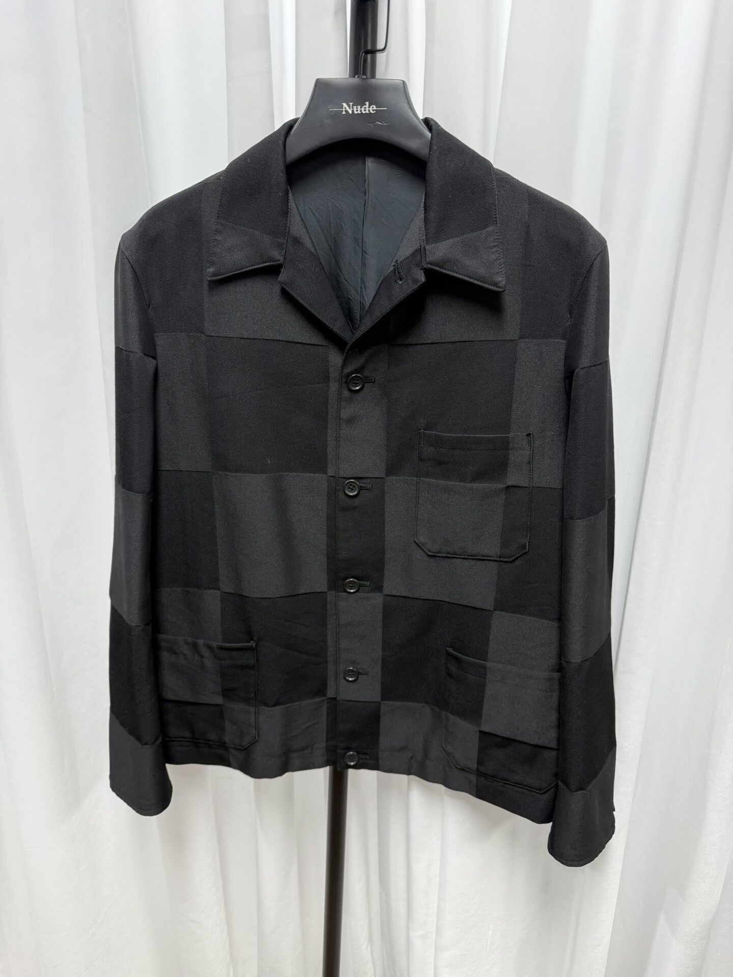 Yohji Yamamoto Yohji Yamamoto Plaid Wool Jacket Size US L / EU 52-54 / 3 - 1 Thumbnail