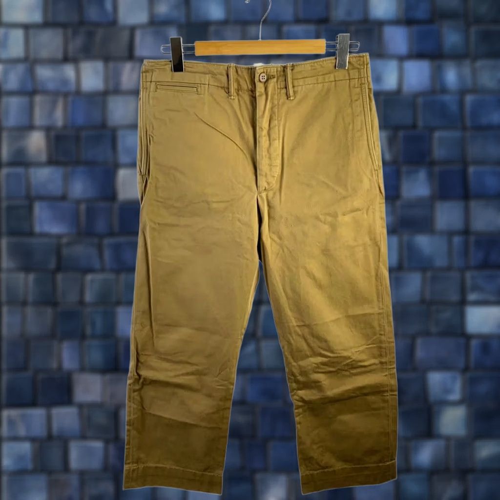 Ralph Lauren RRL Ralph Lauren Pants Size 30×30 Camel Cotton Military Men's good condition Size US 30 / EU 46 - 1 Thumbnail