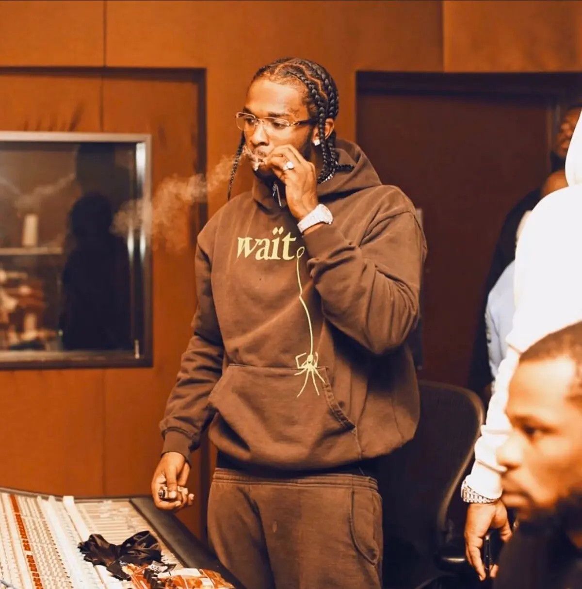 Sp5der × Young Thug King Spider “WAïT” Hoodie Size US L / EU 52-54 / 3 - 2 Thumbnail