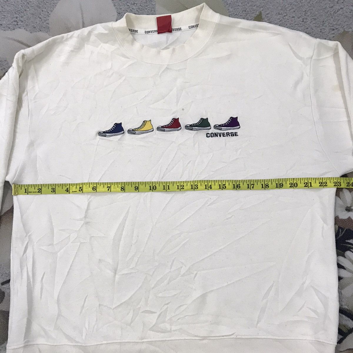Converse Champion embroidery sweatshirt Size US L / EU 52-54 / 3 - 9 Thumbnail