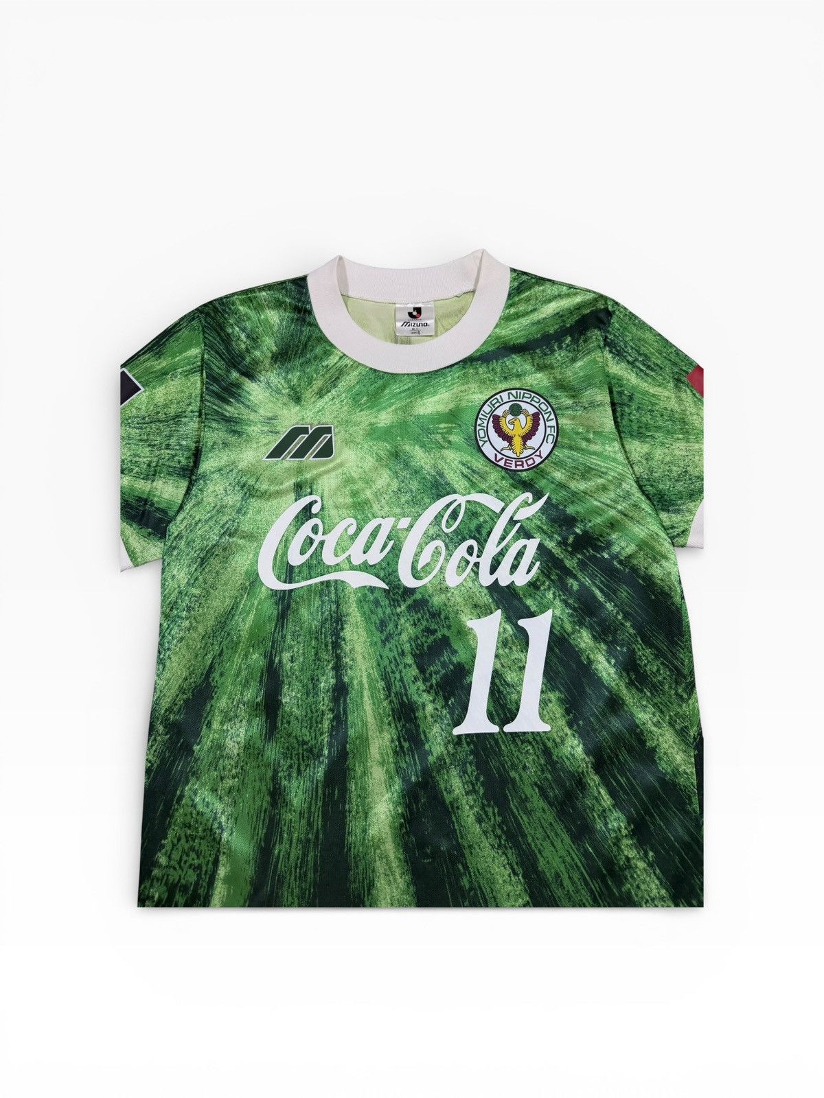 Vtg⚽️92-93 Mizuno Tokyo Verdy Kazuyoshi Miura#11 Jersey