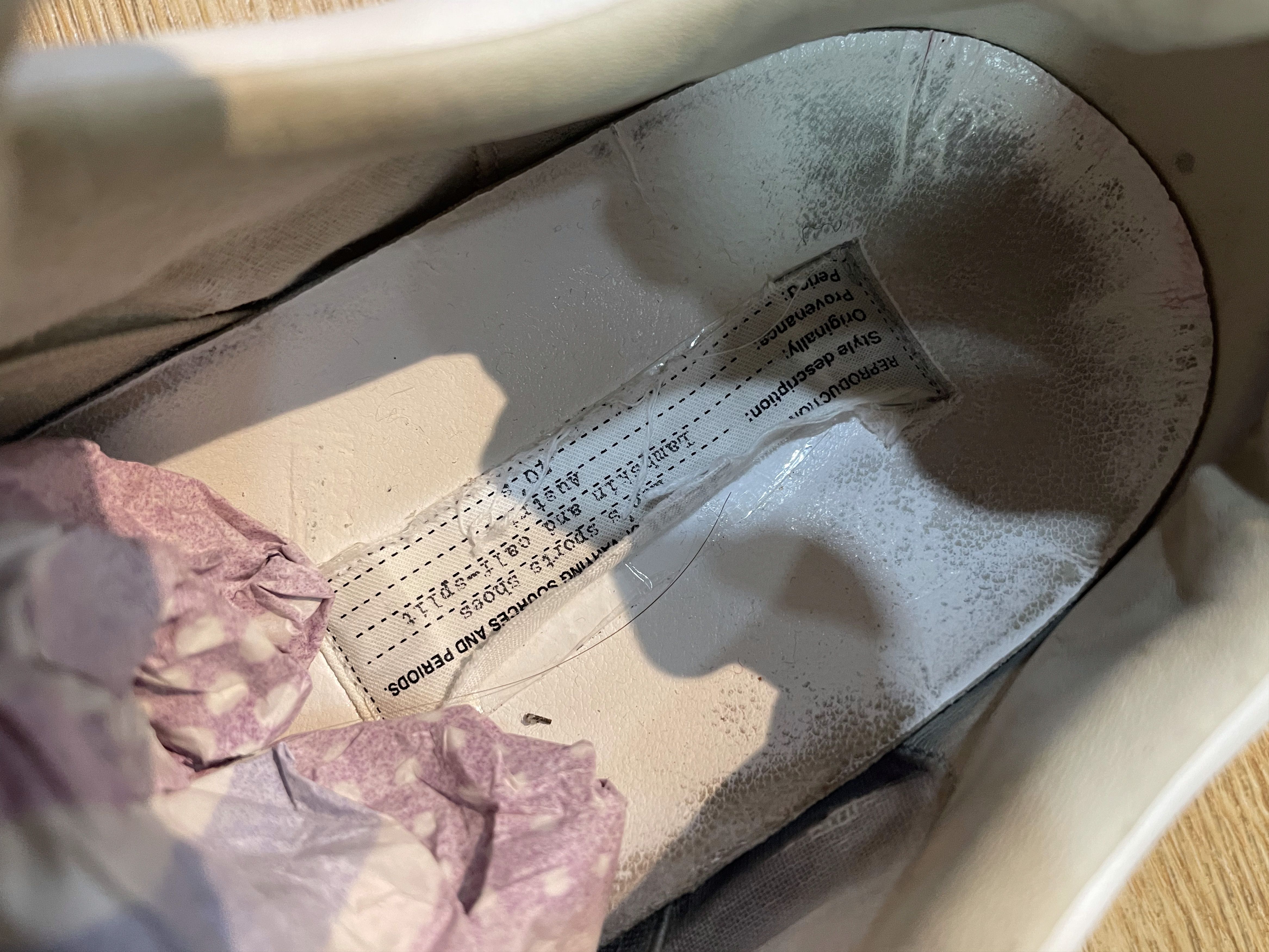 Maison Margiela Maison Margiela GATs Reploca Paint Splatter Fluorescnt SS18 Size US 12 / EU 45 - 11 Thumbnail