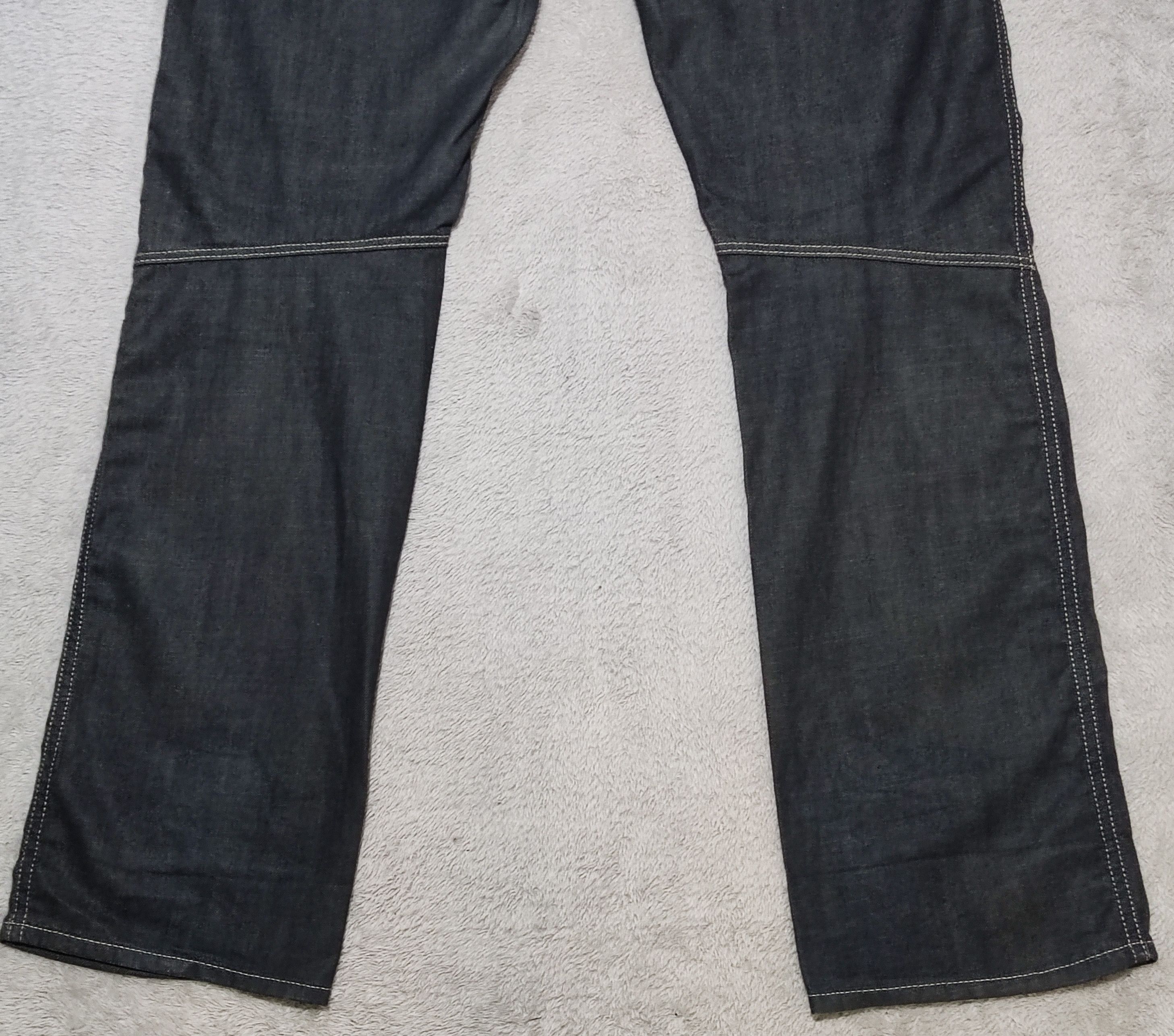 G-Star G-Star Dark Indigo Denim Reinforced Knee Panel Biker Style Size US 34 / EU 50 - 17 Thumbnail
