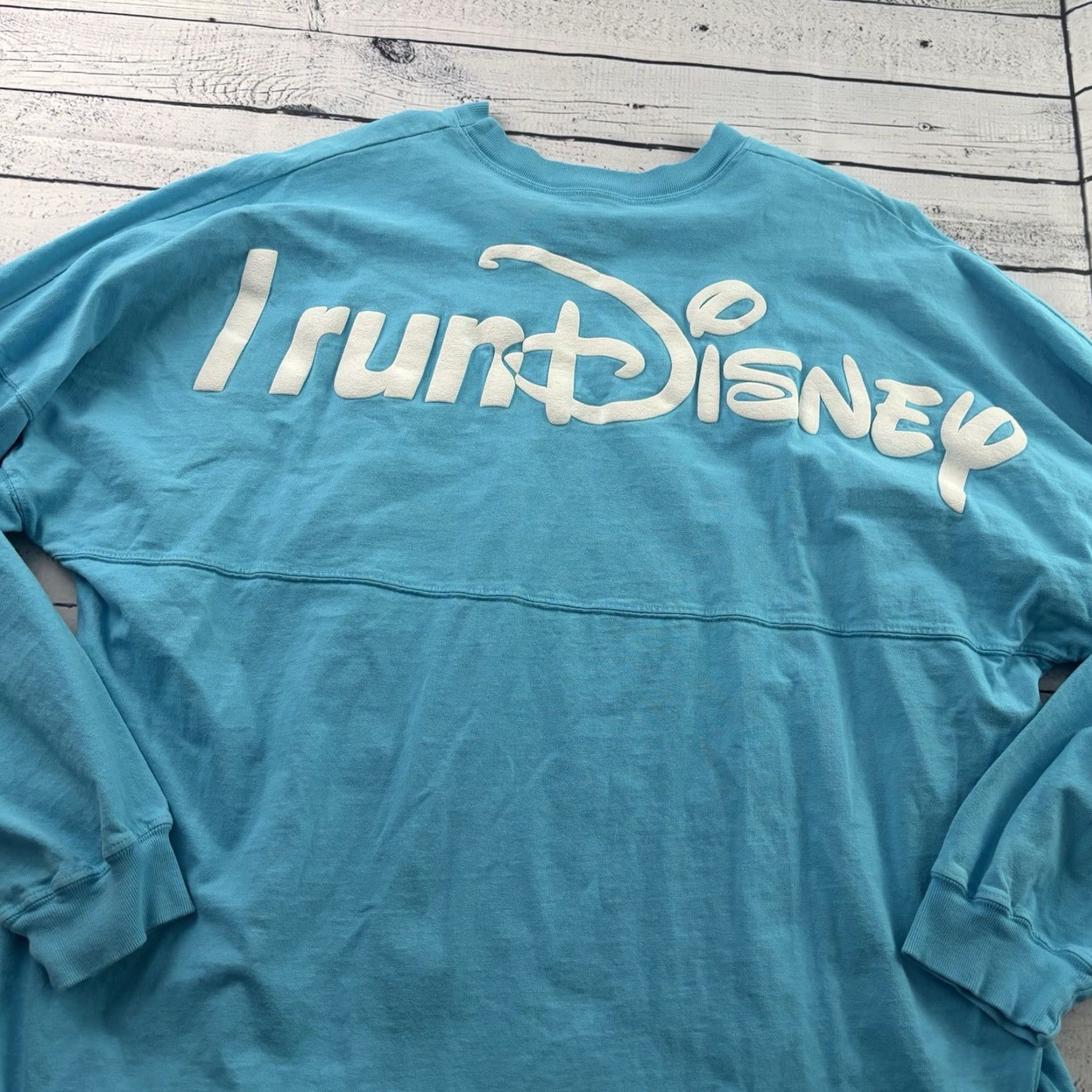 Disney Disney Spirit Jersey Long Sleeve Shirt Unisex XL Blue T-Shirt Button Front Crew Neck 2020s Disney Run Spirit Jersey Size US XL / EU 56 / 4 - 6 Thumbnail