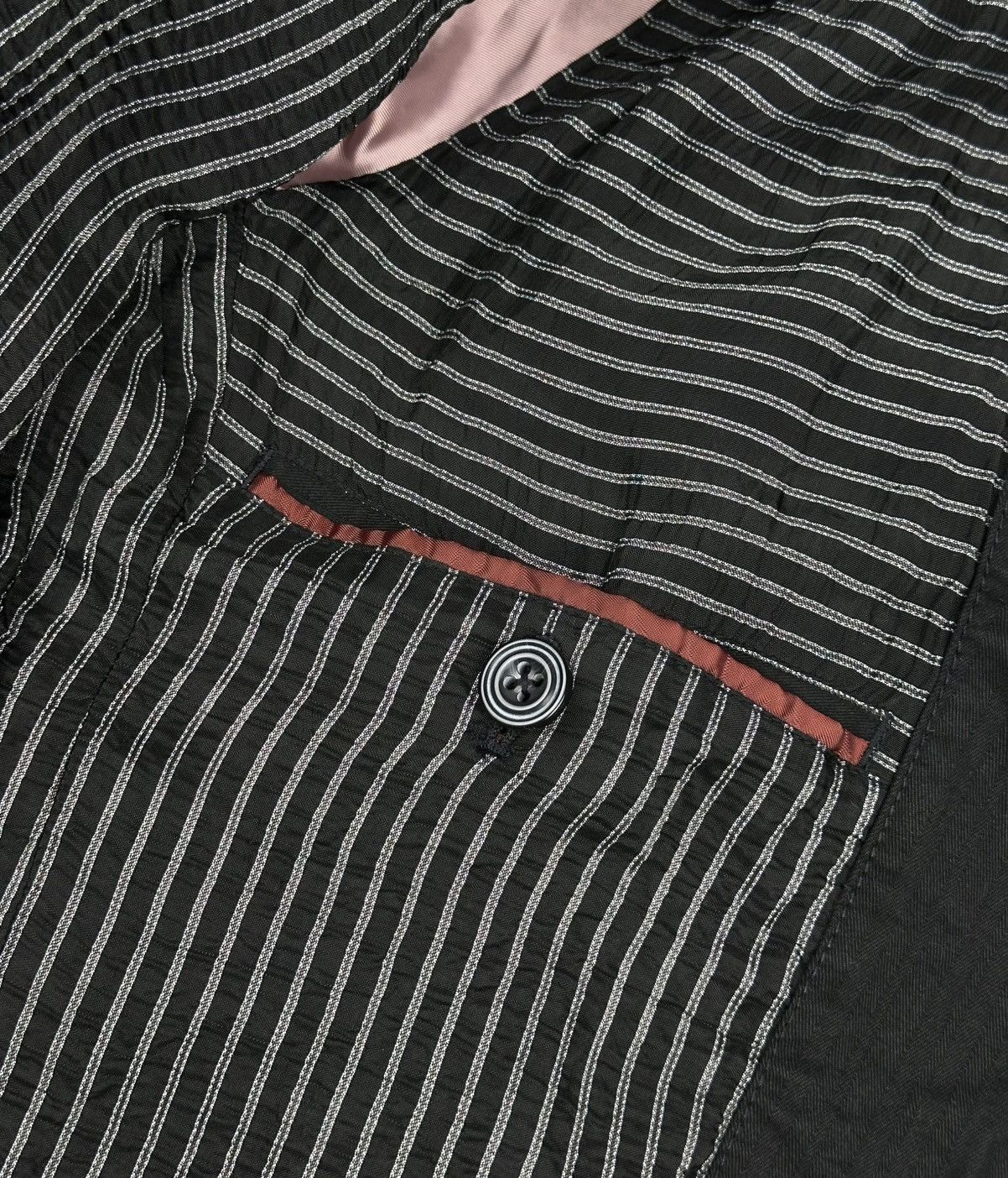 Hugo Boss Hugo Boss Blazer Two buttons Cotton Black Size UK 48 US 38R Size 48S - 7 Thumbnail
