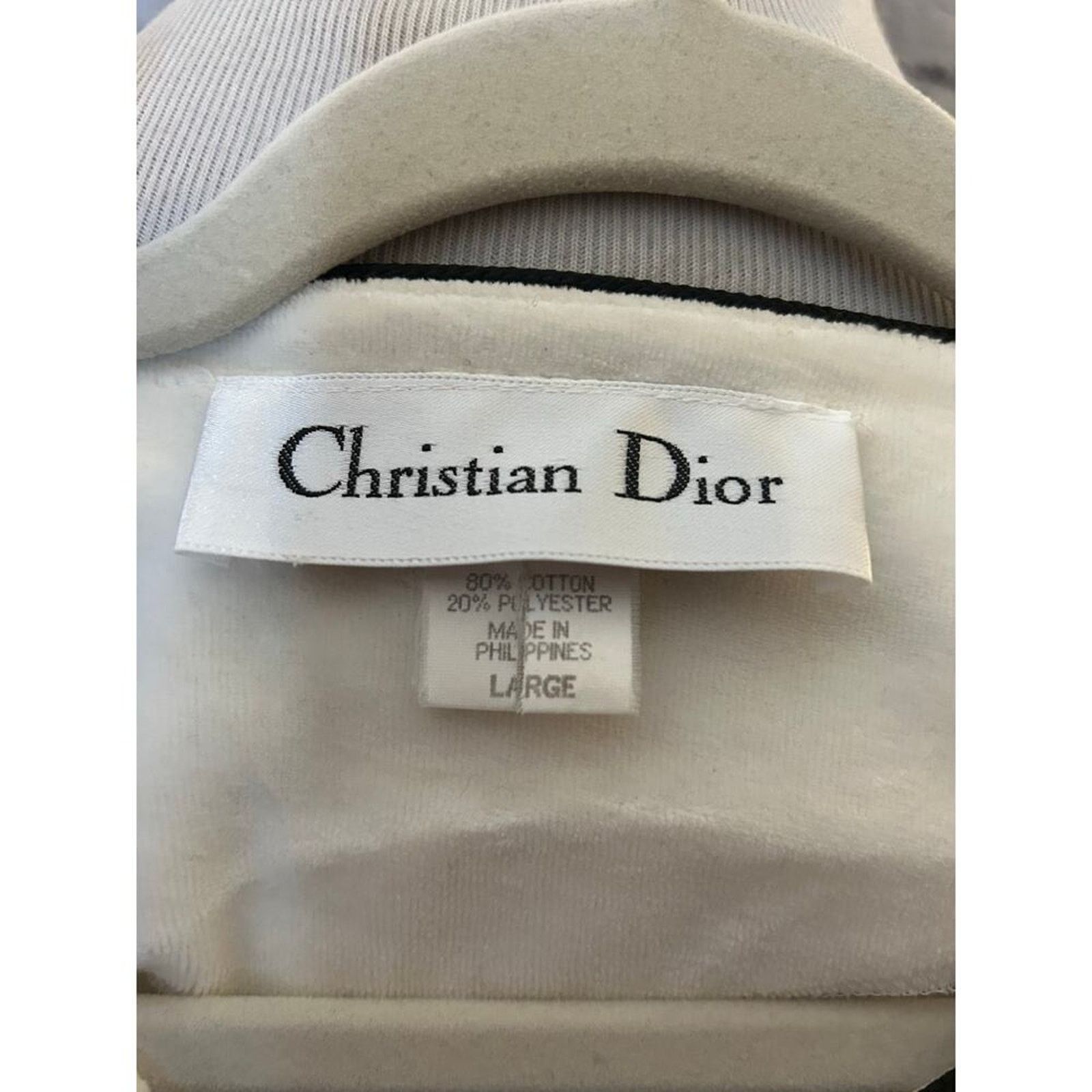 Dior Vintage- authentic- Christian Dior- long terry robe dress- l Size ONE SIZE - 3 Thumbnail
