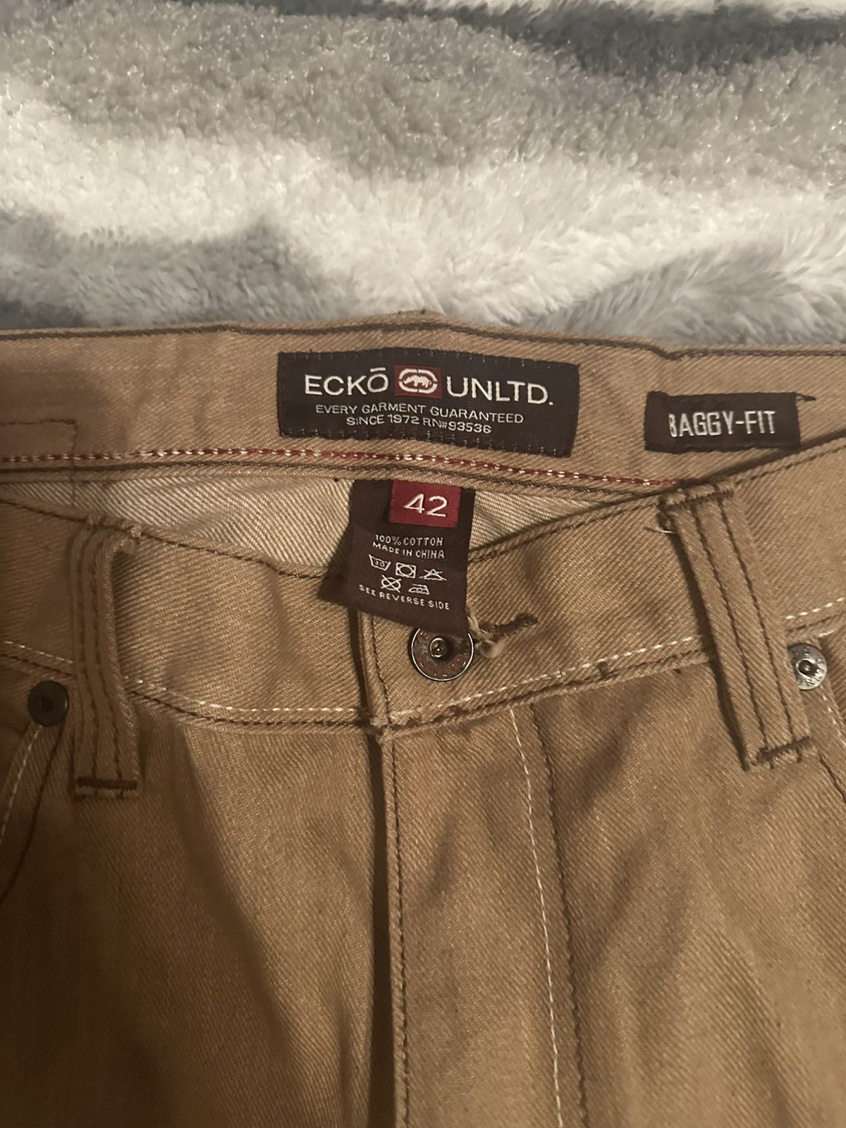 Ecko Unltd. × Vintage Sick Ecko Unltd Pants W/ Embroidery Size US 42 / EU 58 - 4 Thumbnail