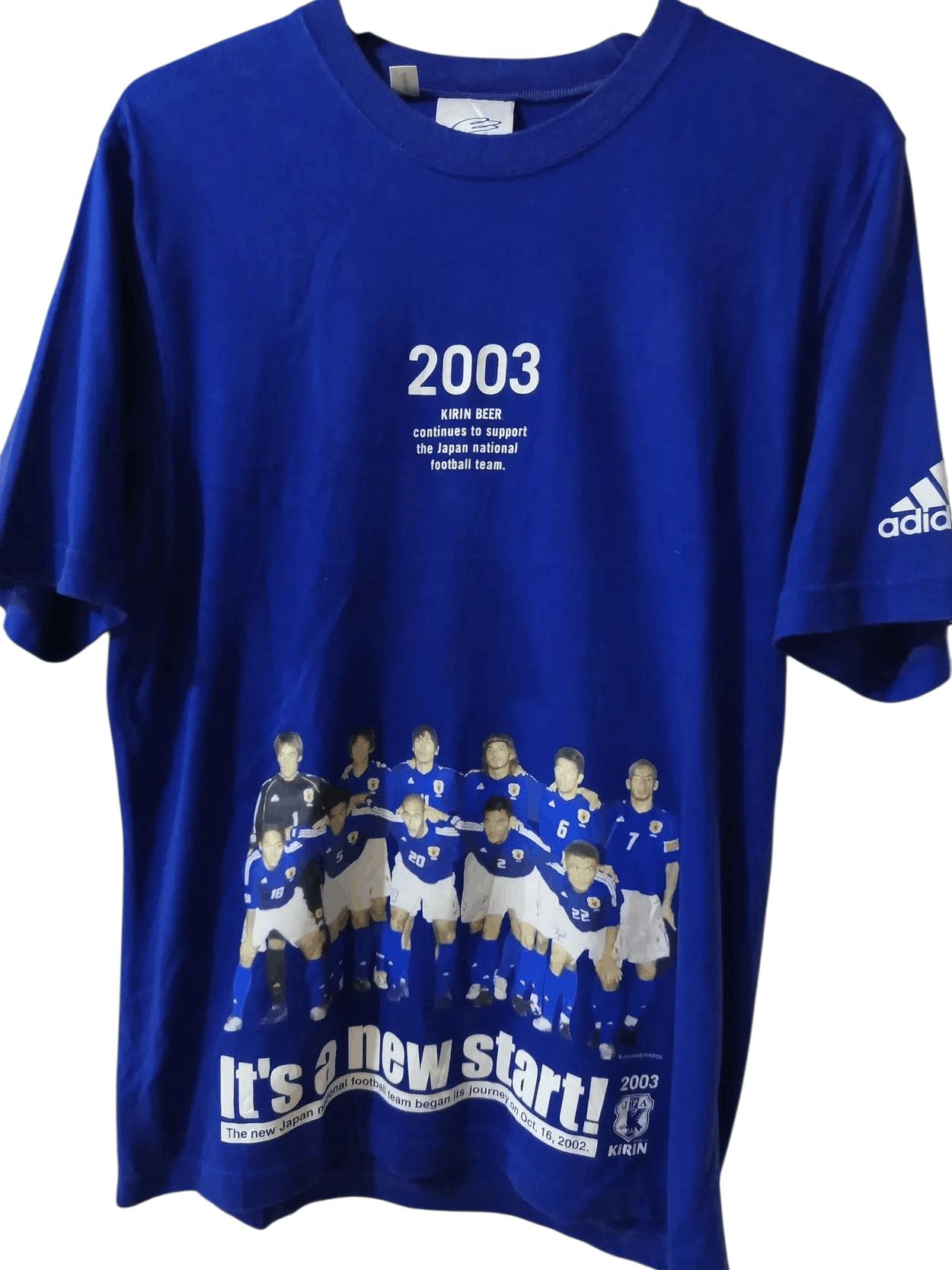 Adidas × Vintage Vintage JFA Japan Football Team 2003 Kirin Cup