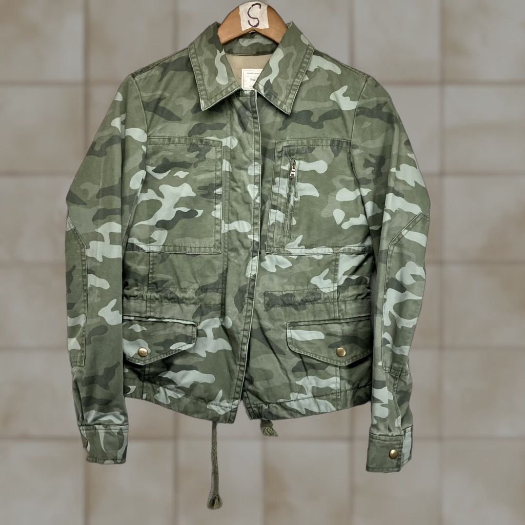 Gap Vintage Gap Camouflage Utility Jacket Women’s XS Military Style Streetwear Short Cotton Green Zipper Snap 90s Fall Spring Urban Size XS / US 0-2 / IT 36-38 - 1 Thumbnail