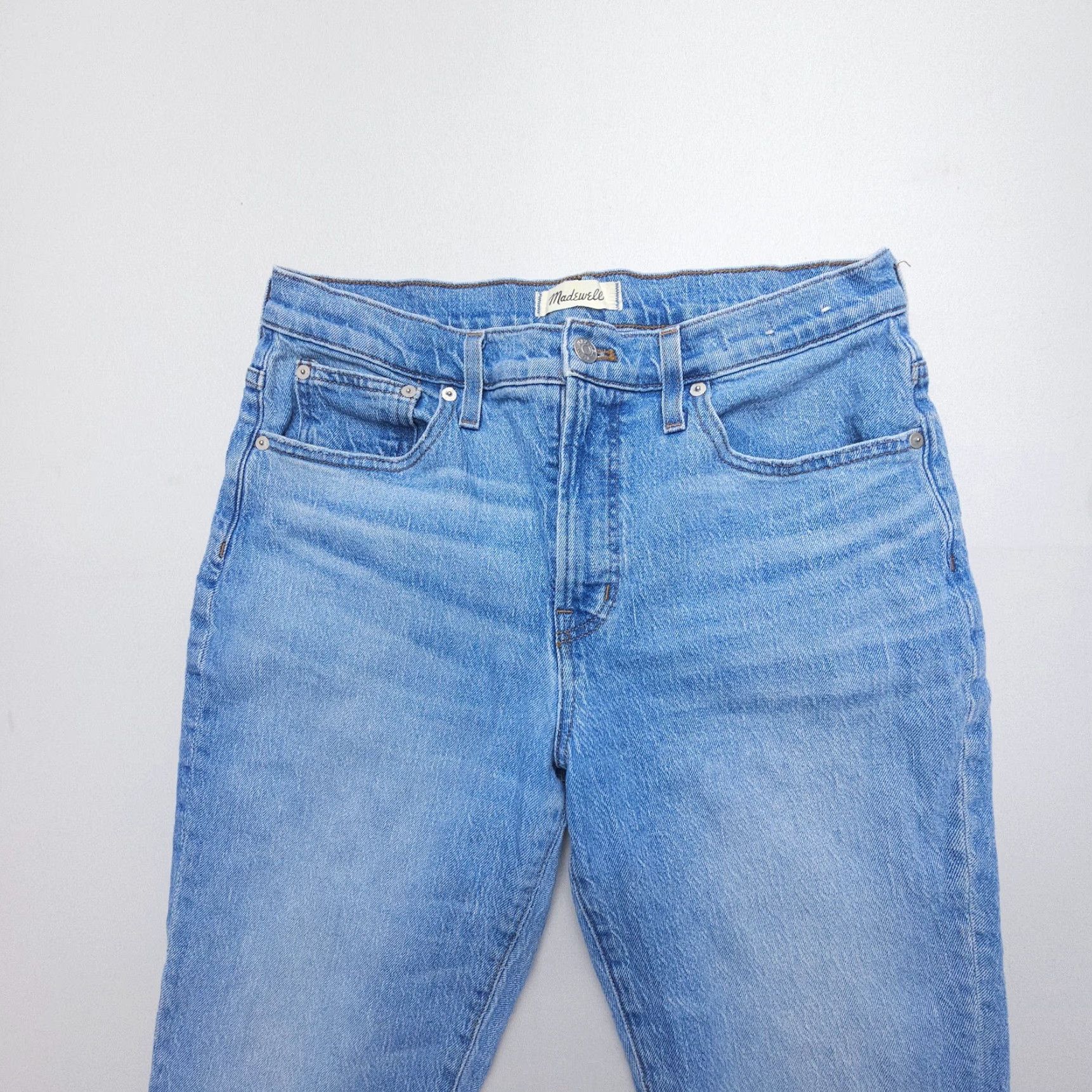 Madewell Madewell The Perfect Vintage Jeans Petites 30P Blue Denim 90s Womens Size 30" / US 8 / IT 44 - 3 Thumbnail
