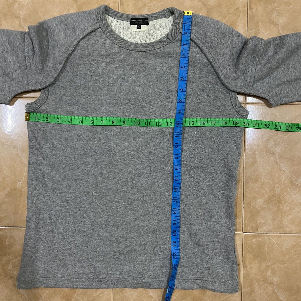Comme des Garcons × Designer × Japanese Brand COMME DES GARCONS Plain Air Vent Sweatshirt Size US S / EU 44-46 / 1 - 14 Thumbnail