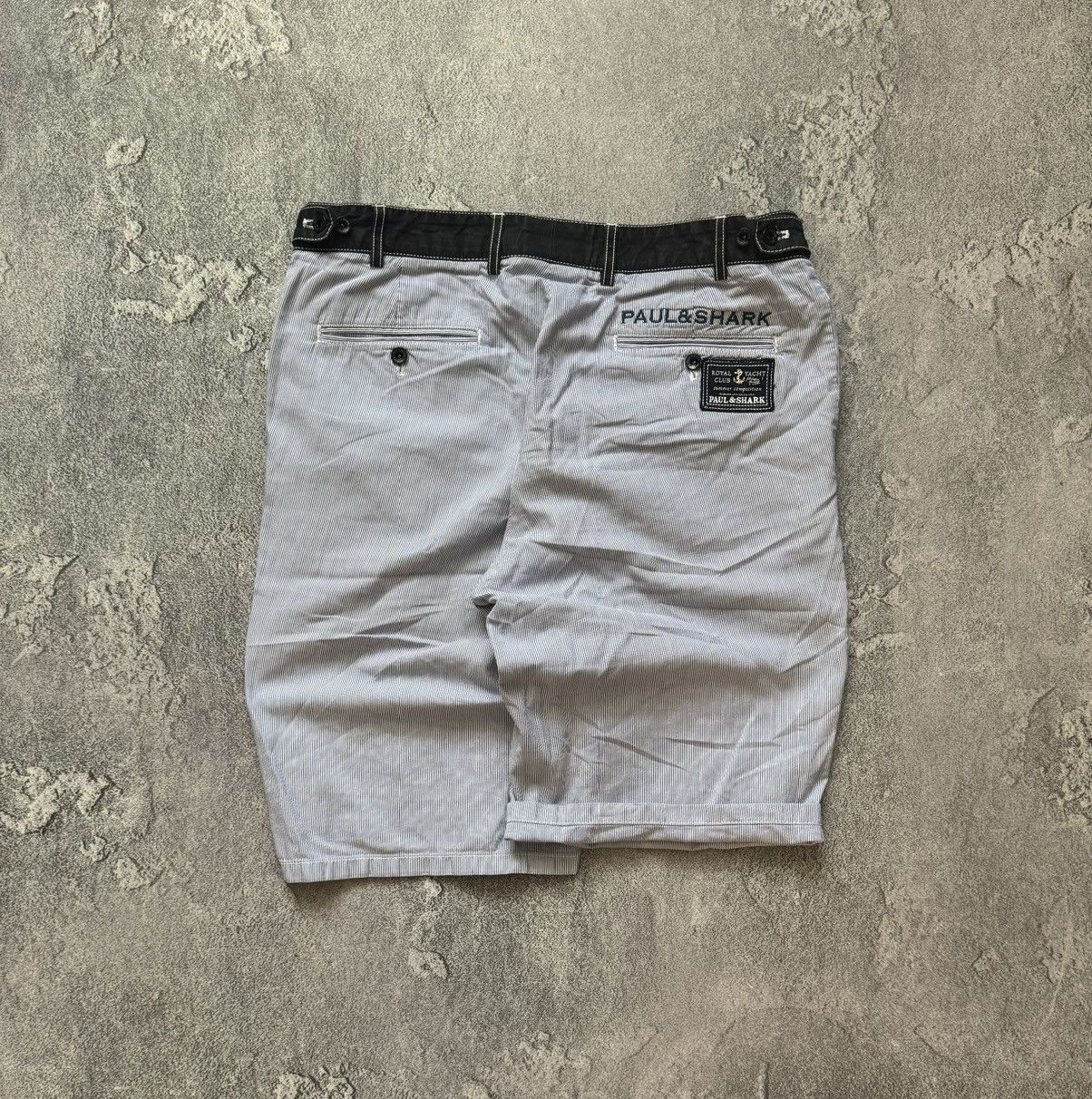 Designer × Paul & Shark Paul & shark yachting 🦈 I52 USA36 striped shorts 🩳 casual Size US 36 / EU 52 - 1 Thumbnail