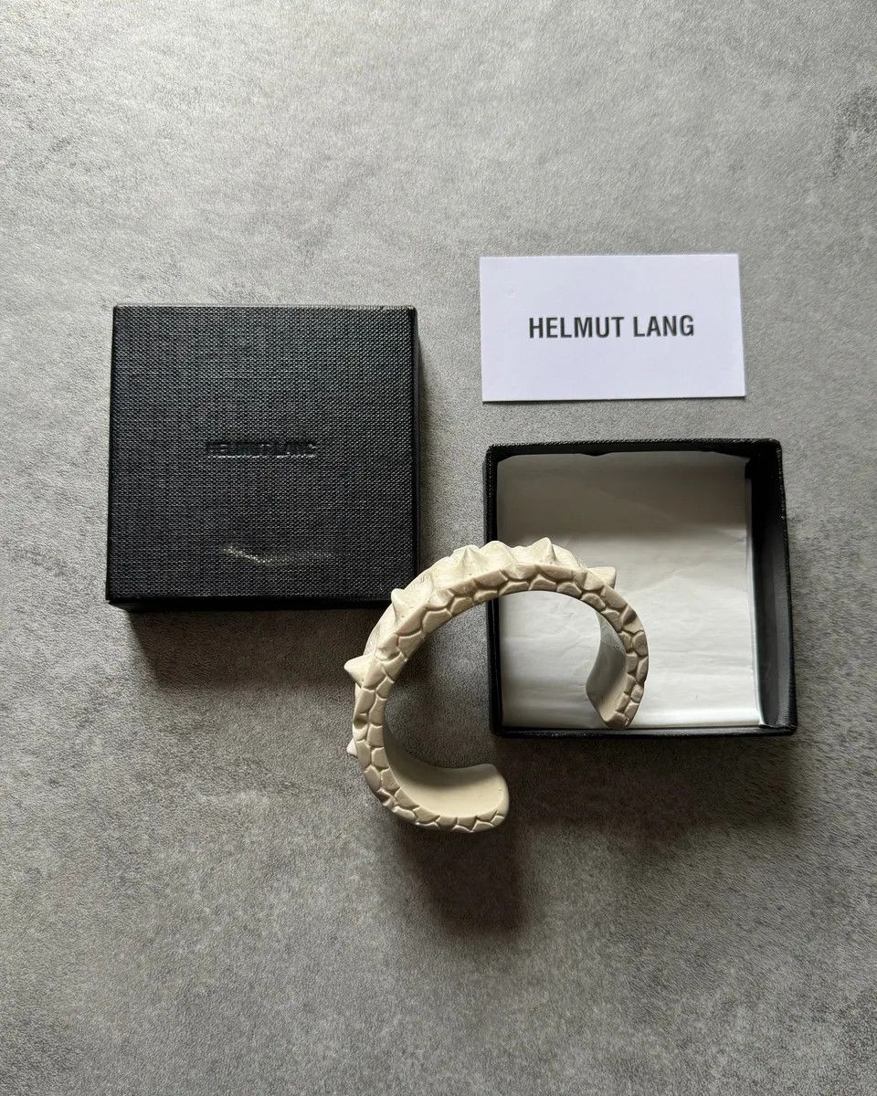 Helmut Lang SS2005 Helmut Lang Alligator Resin Bracelet Size ONE SIZE - 9 Thumbnail