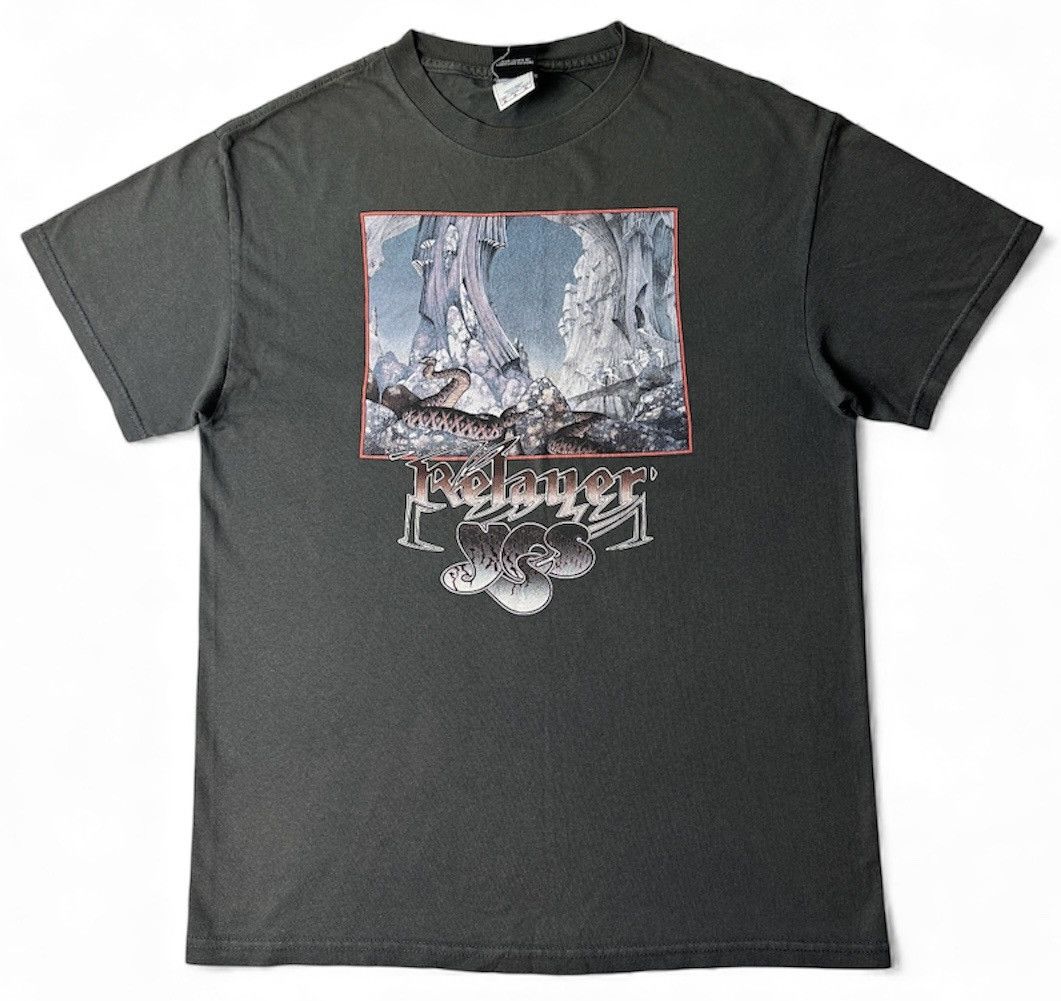 Band Tees VINTAGE YES RELAYER SNAKE ROCK BAND TEE , SHIRT Size US M / EU 48-50 / 2 - 1 Thumbnail