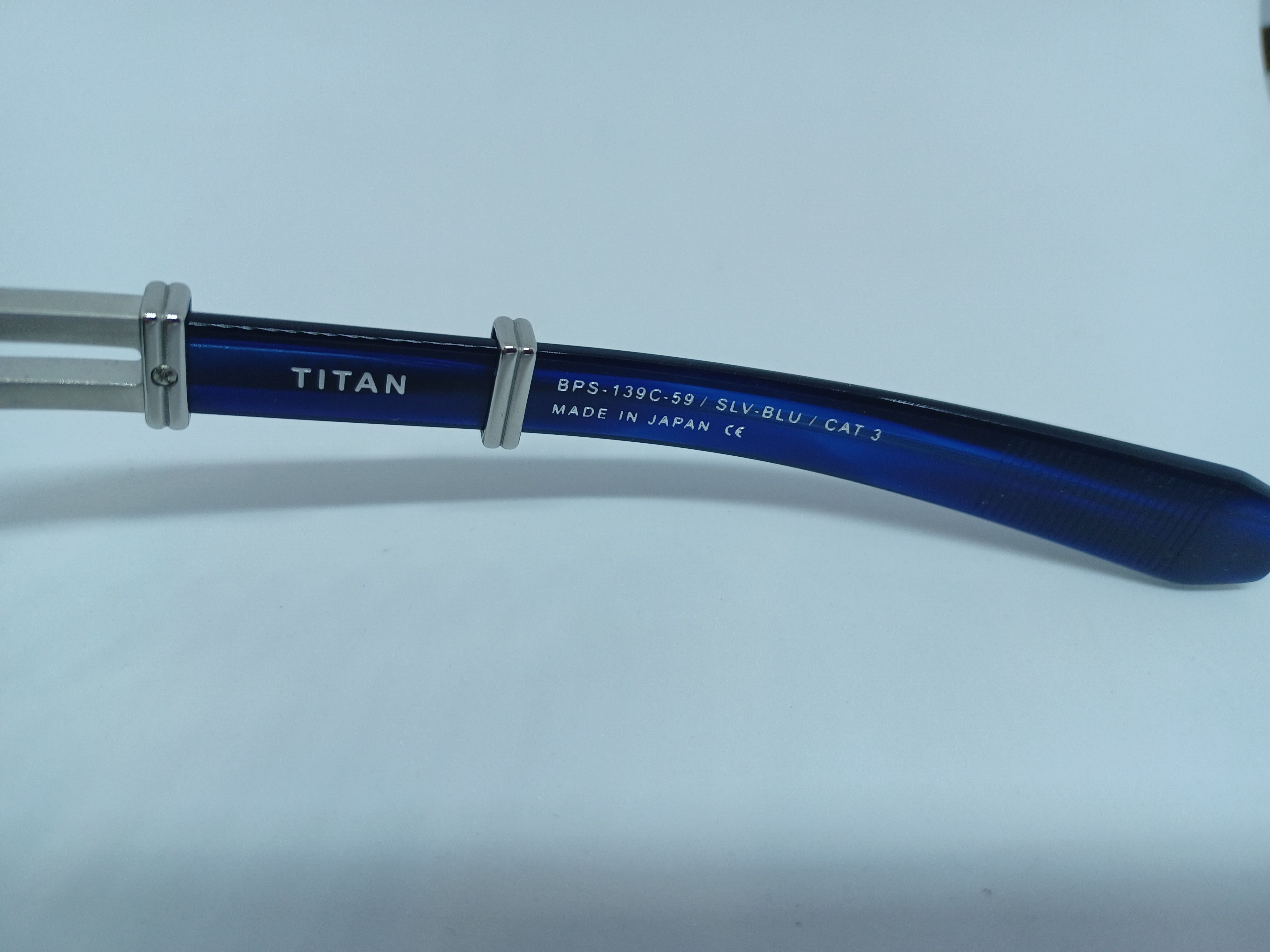 Balmain Balmain Sunglasses Silver / Blue Brand New Size ONE SIZE - 5 Thumbnail