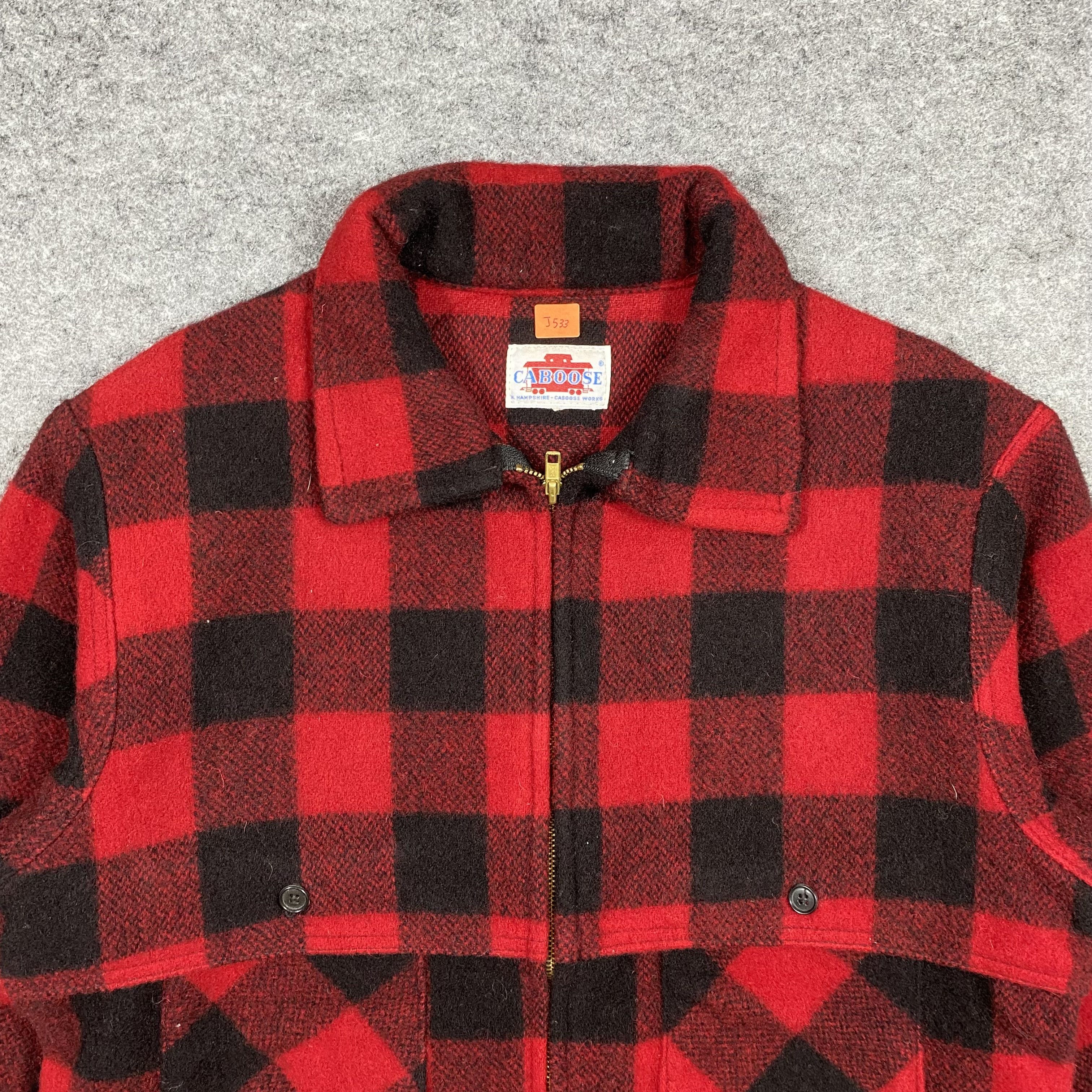 Filson Vintage 70s Caboose Works Buffalo Plaid Wool filson style Size US M / EU 48-50 / 2 - 7 Thumbnail